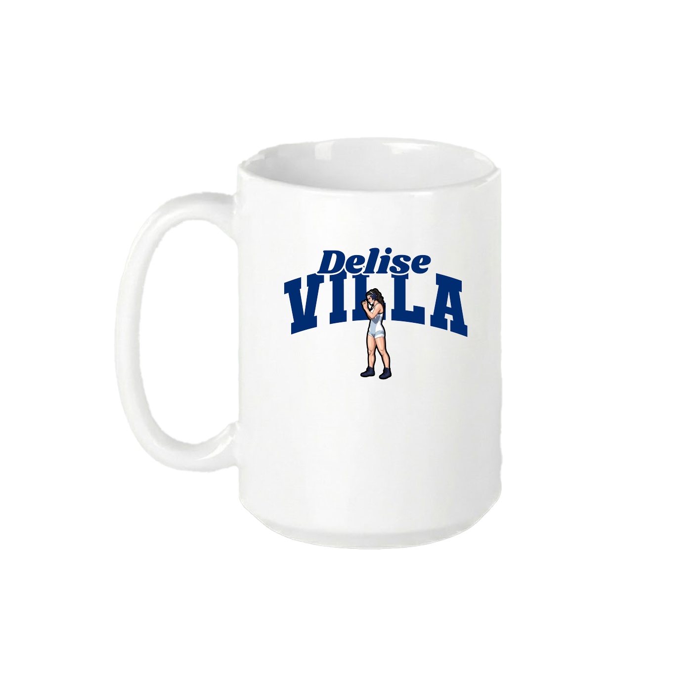 15oz Coffee Mug — Signature Arch in White