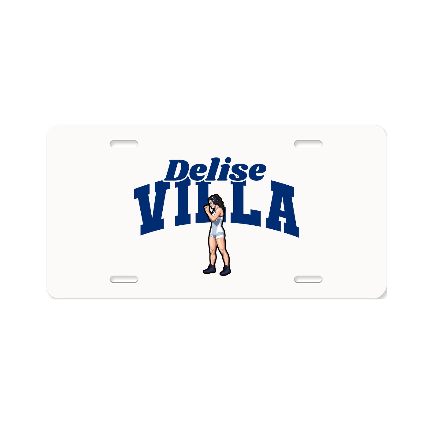 License Plate — Signature Arch in Classic