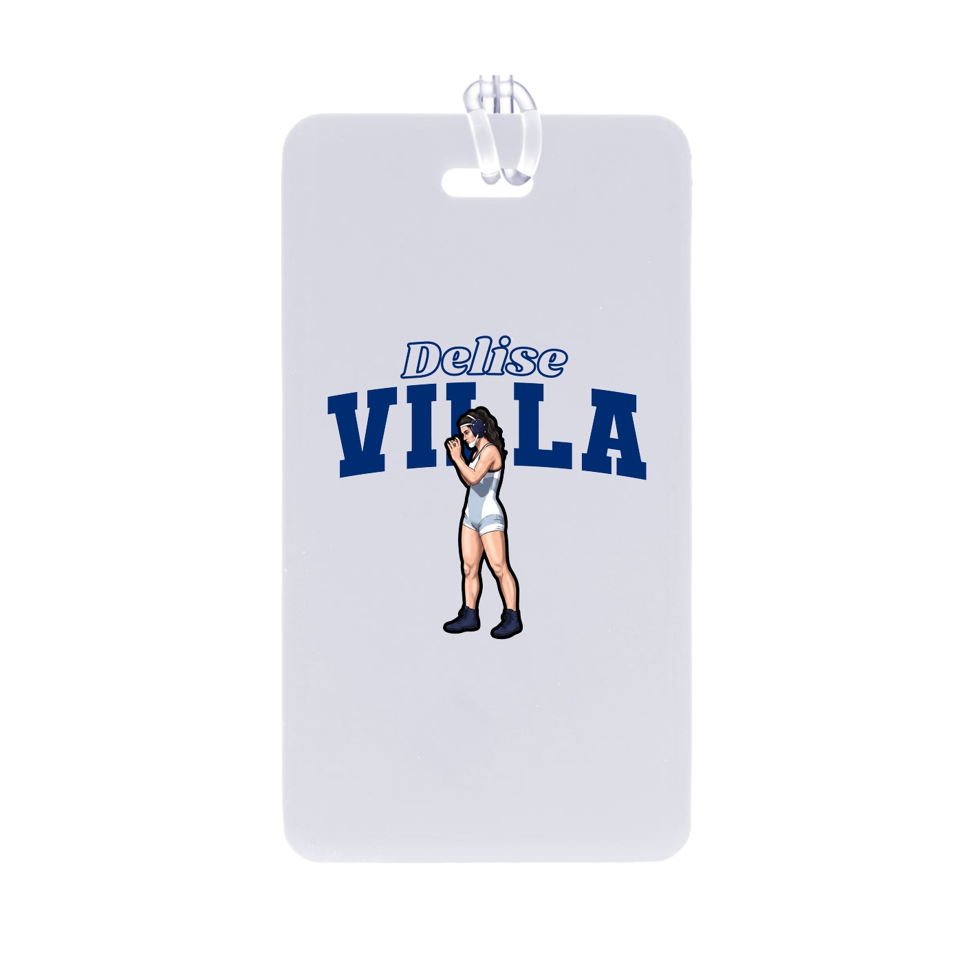 Bag Tag — Name Arch in Classic