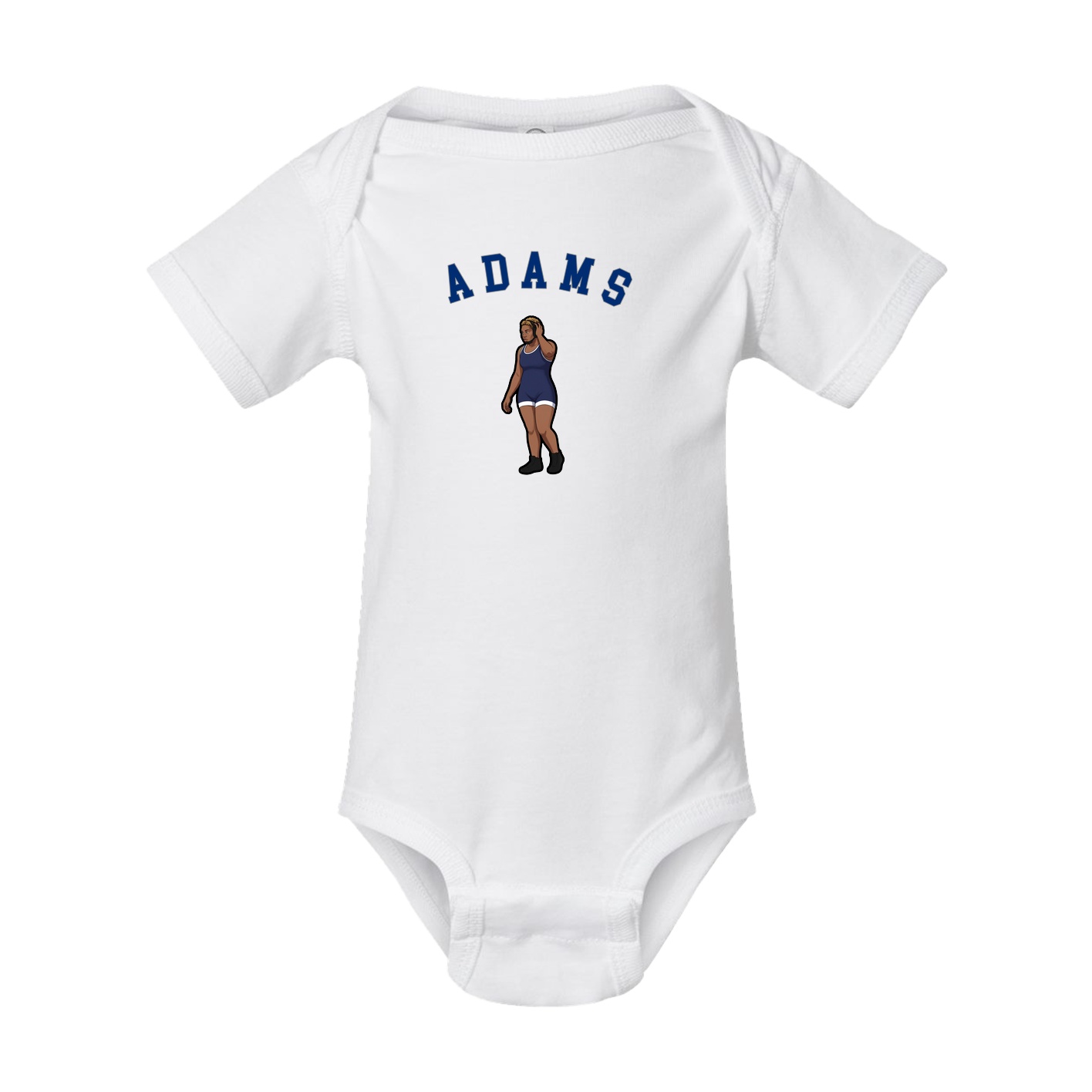 Baby Onesie — Shirsey Arch in White