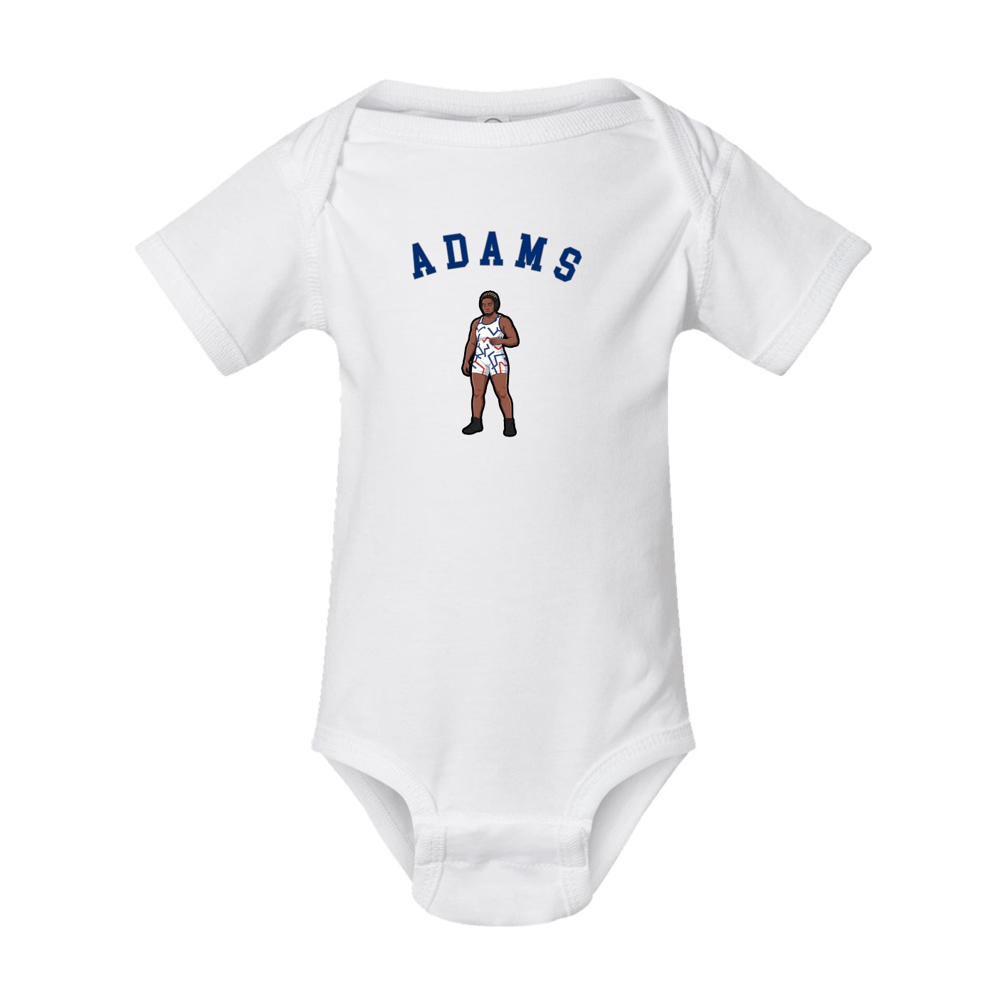 Baby Onesie — Shirsey Arch in White