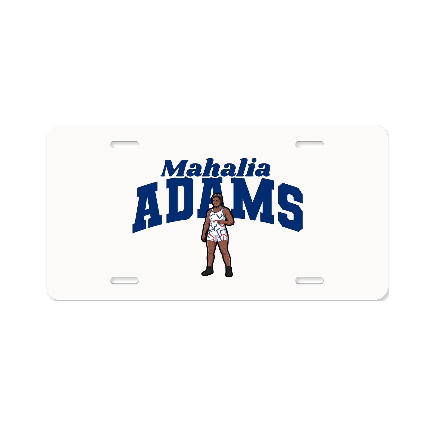 License Plate — Signature Arch in Classic
