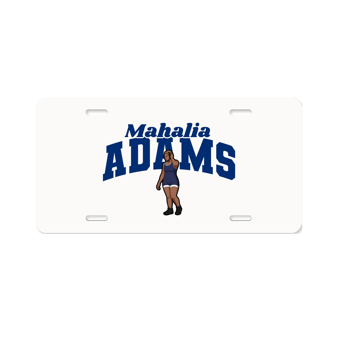 License Plate — Signature Arch in Classic