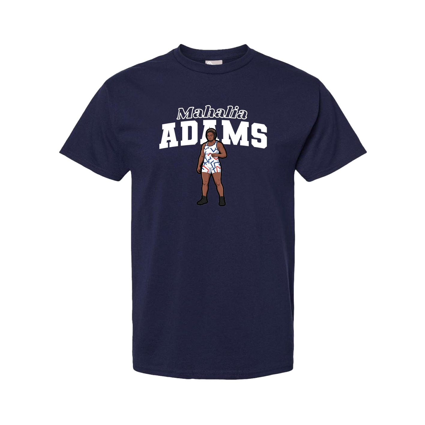 Tee — Name Arch in Navy