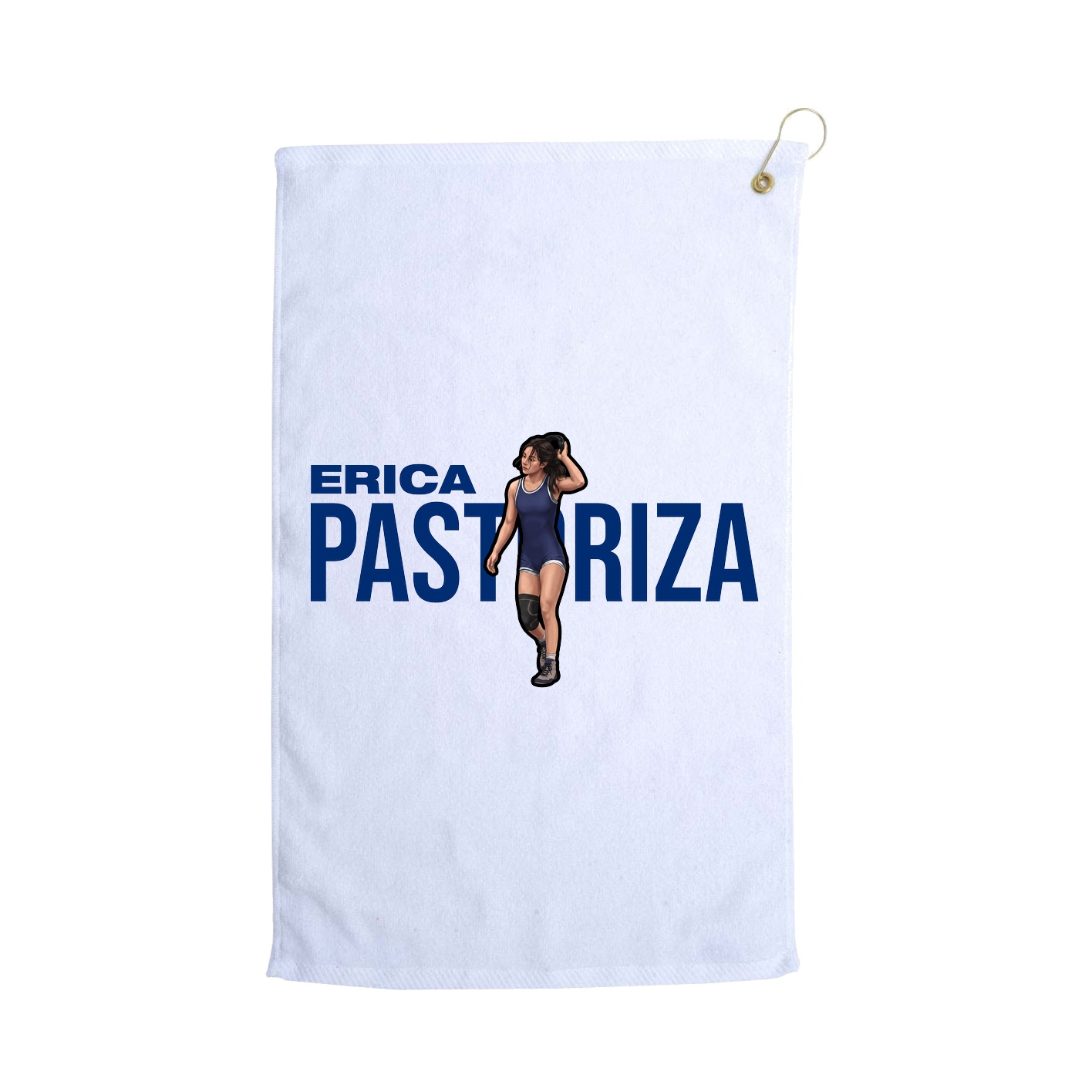 Golf Towel — Player Name in White