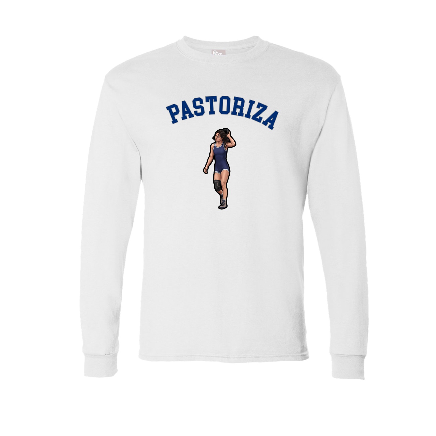 Long Sleeve Tee — Shirsey Arch in White