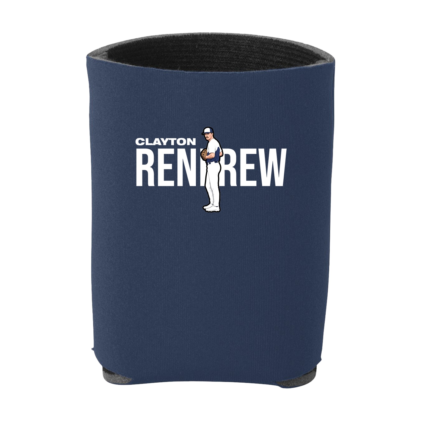 Can Holder — Player Name in Navy