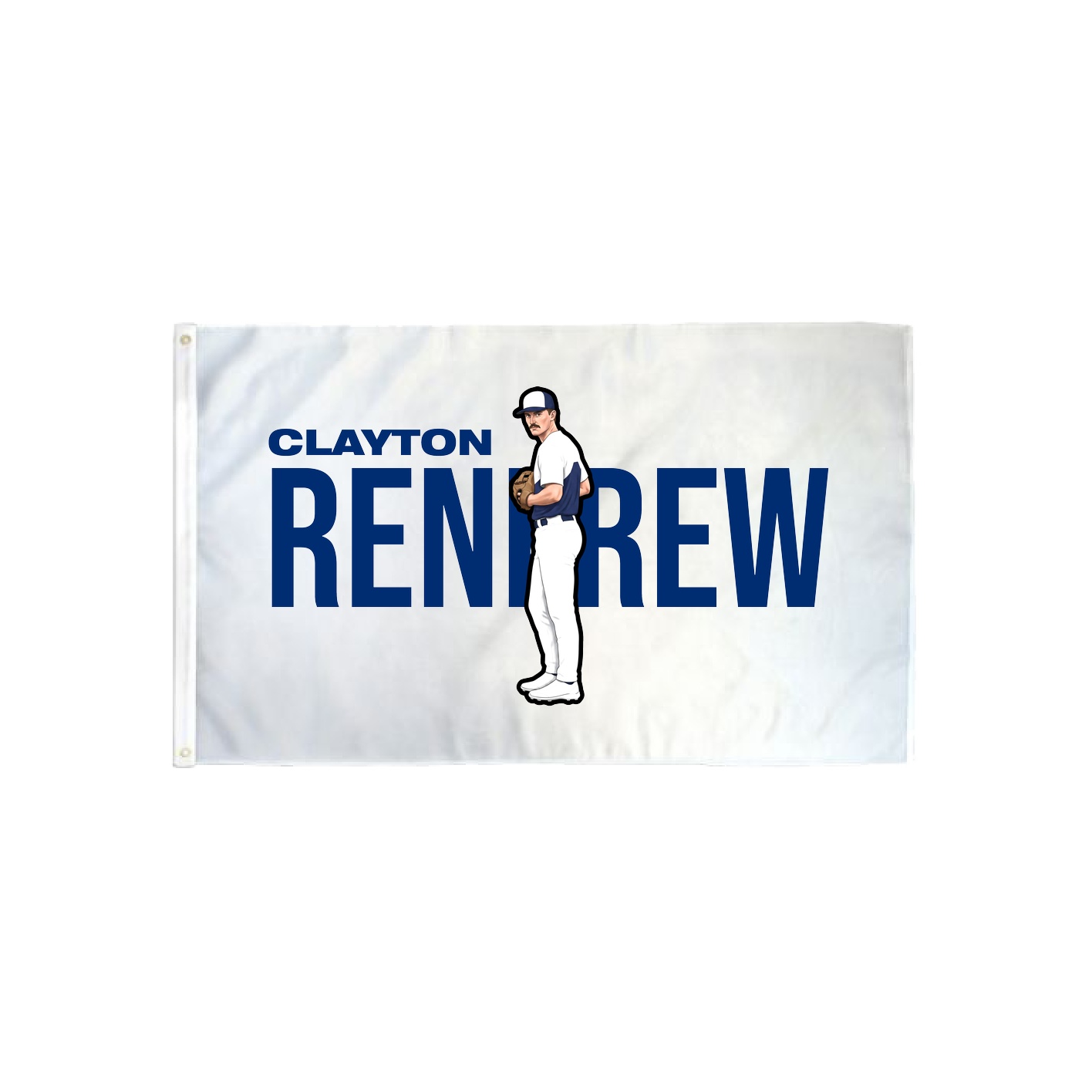 3x5 Flag — Player Name in Classic