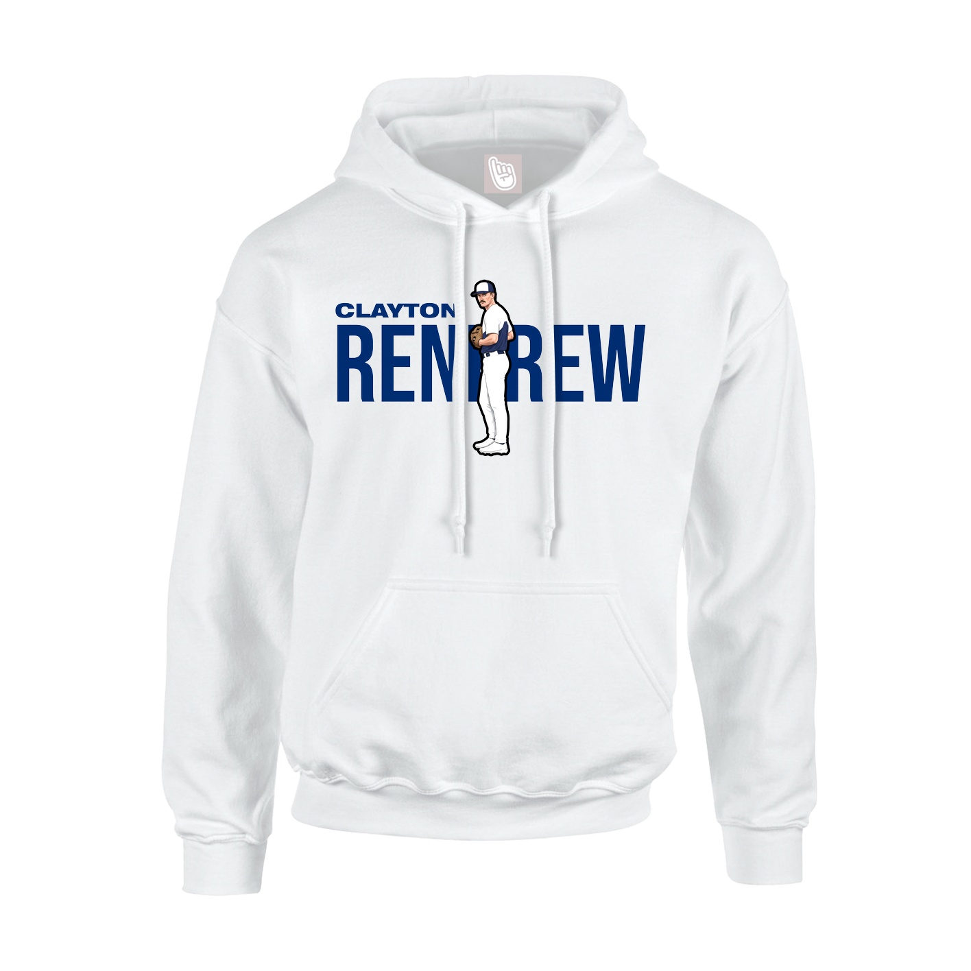 Hoodie — Player Name in White