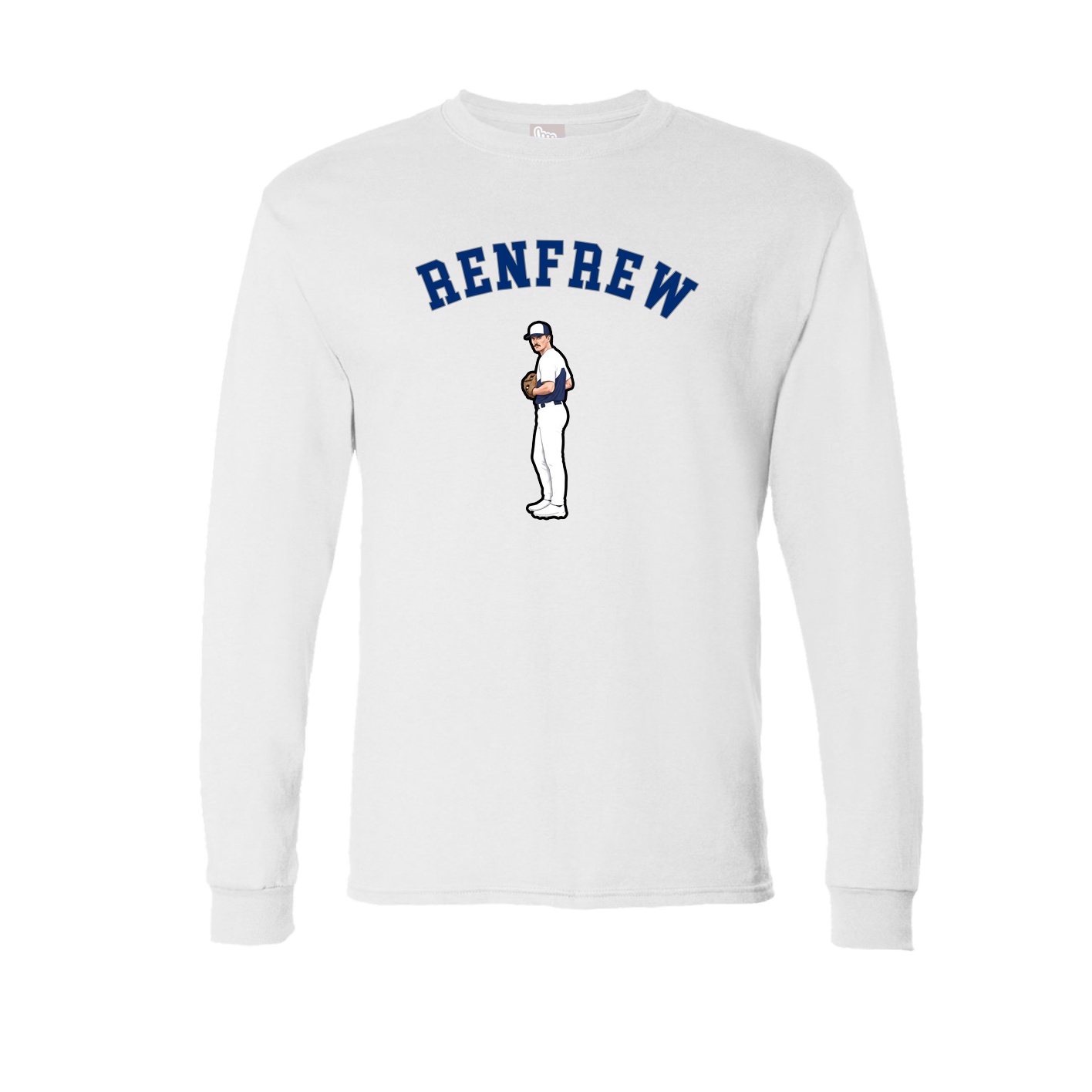 Long Sleeve Tee — Shirsey Arch in White