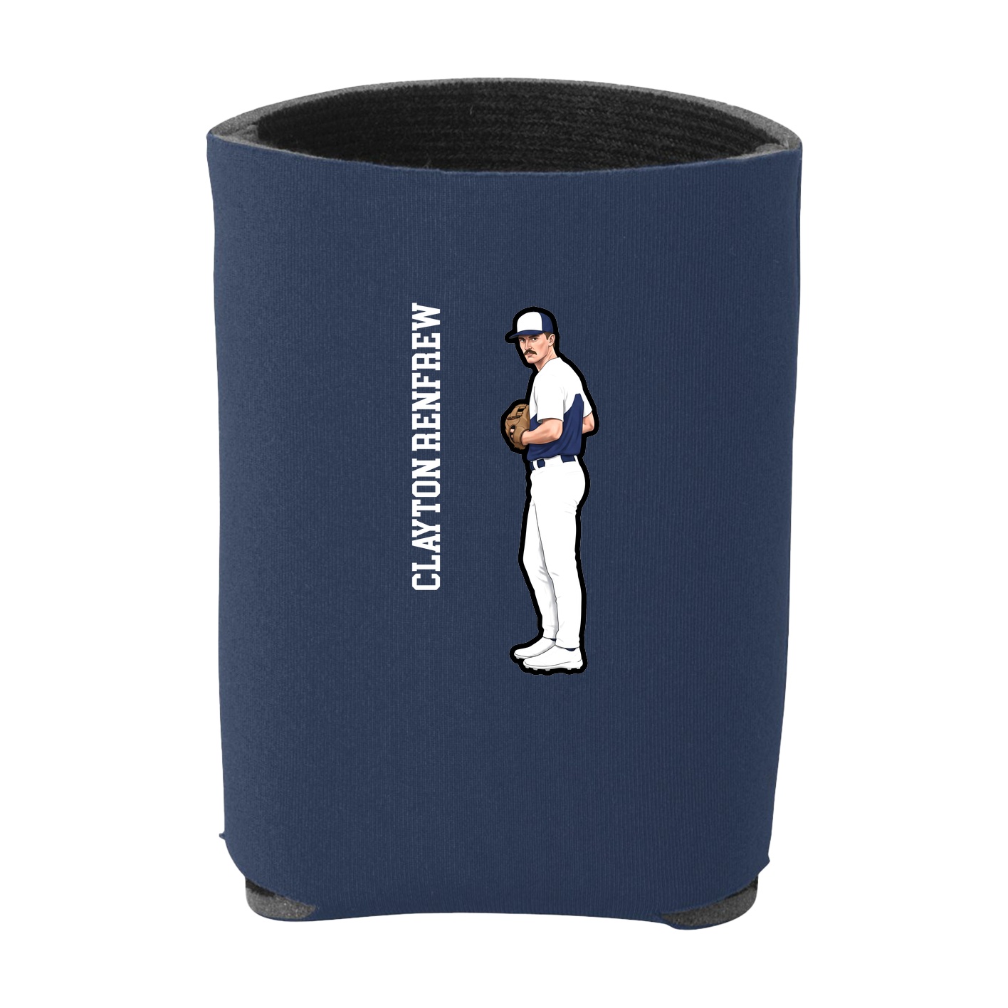 Can Holder — Name Vertical in Navy