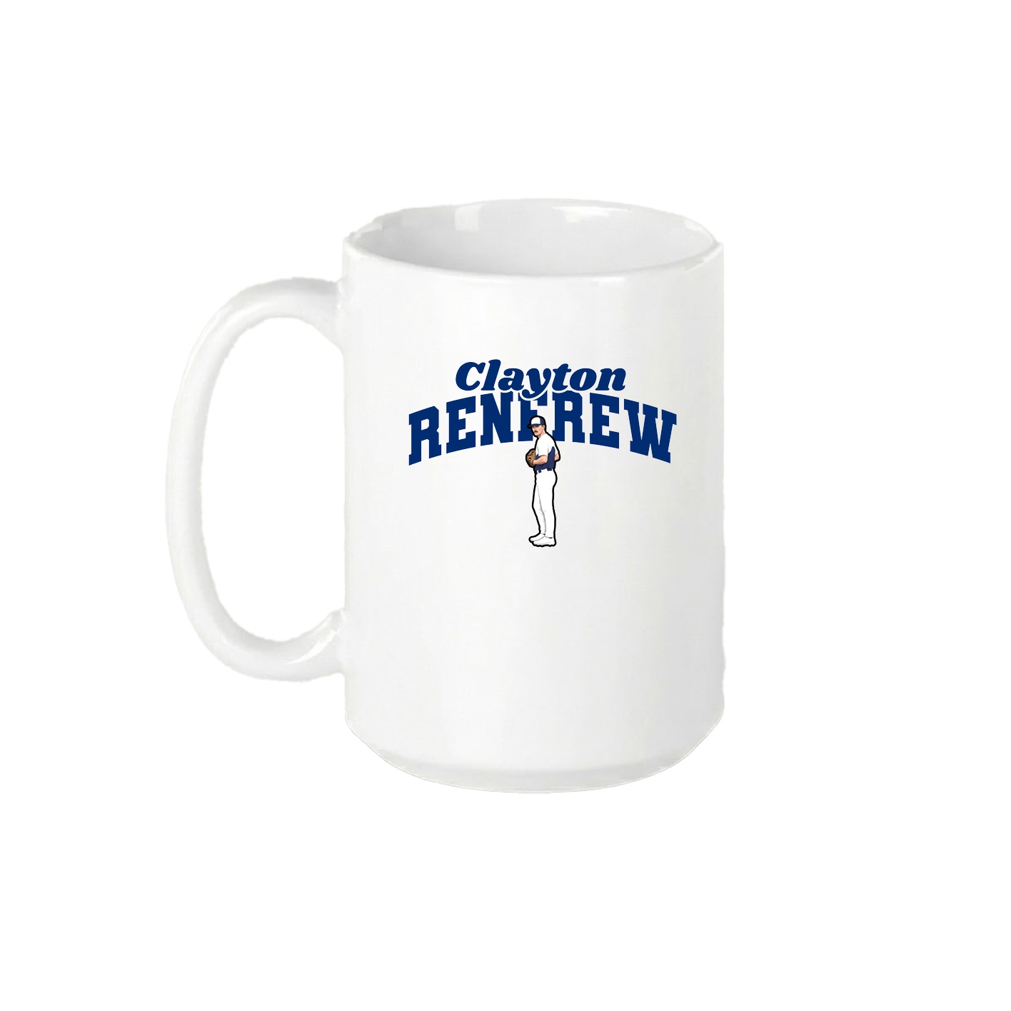 15oz Coffee Mug — Signature Arch in White