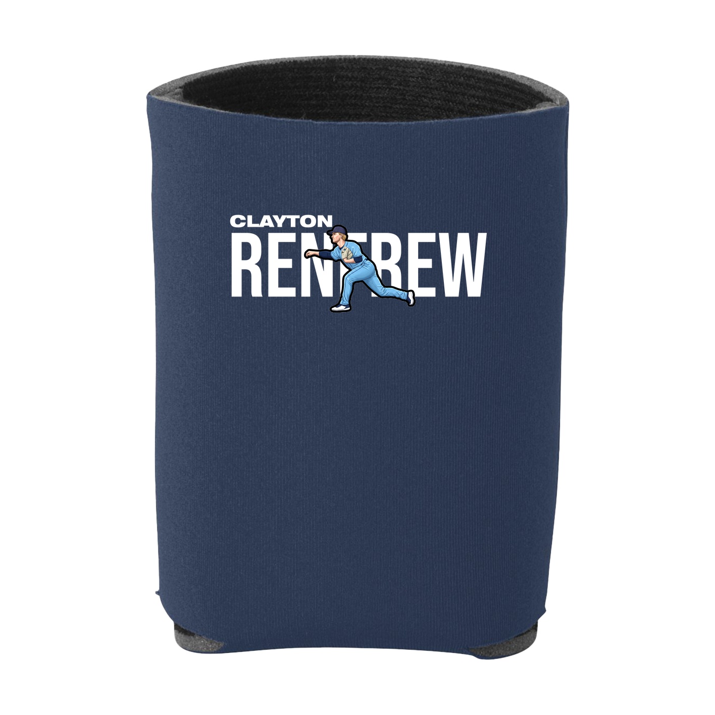 Can Holder — Player Name in Navy