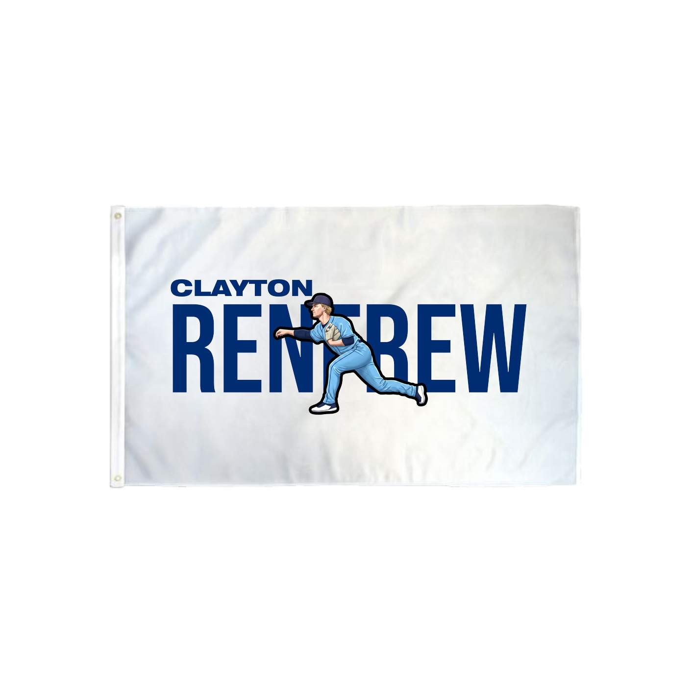 3x5 Flag — Player Name in Classic