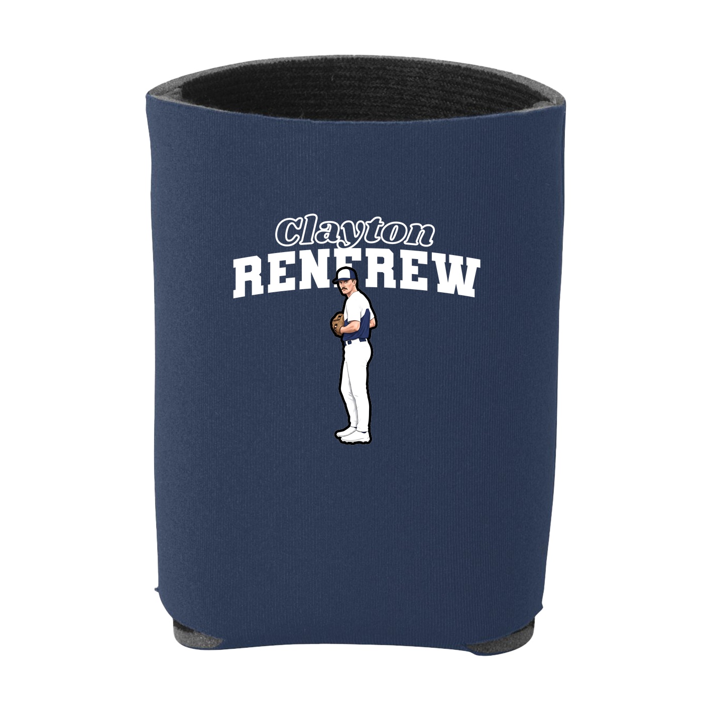 Can Holder — Name Arch in Navy