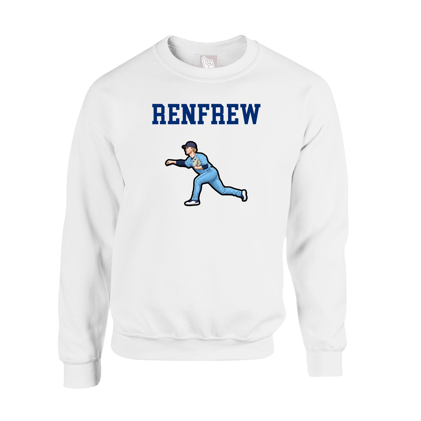 Fleece Crew — Shirsey in White