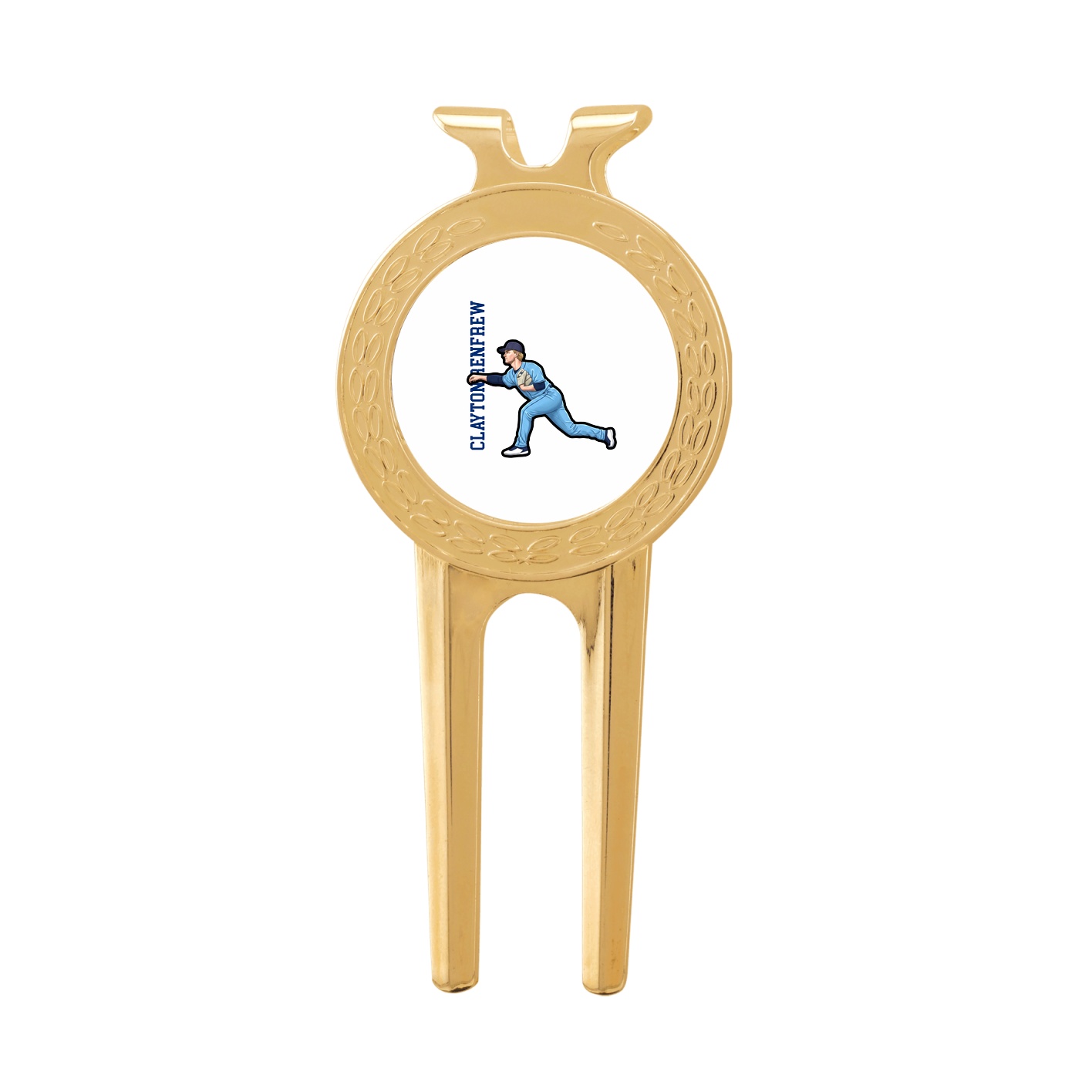 Divot Tool with Ball Marker — Name Vertical in Classic