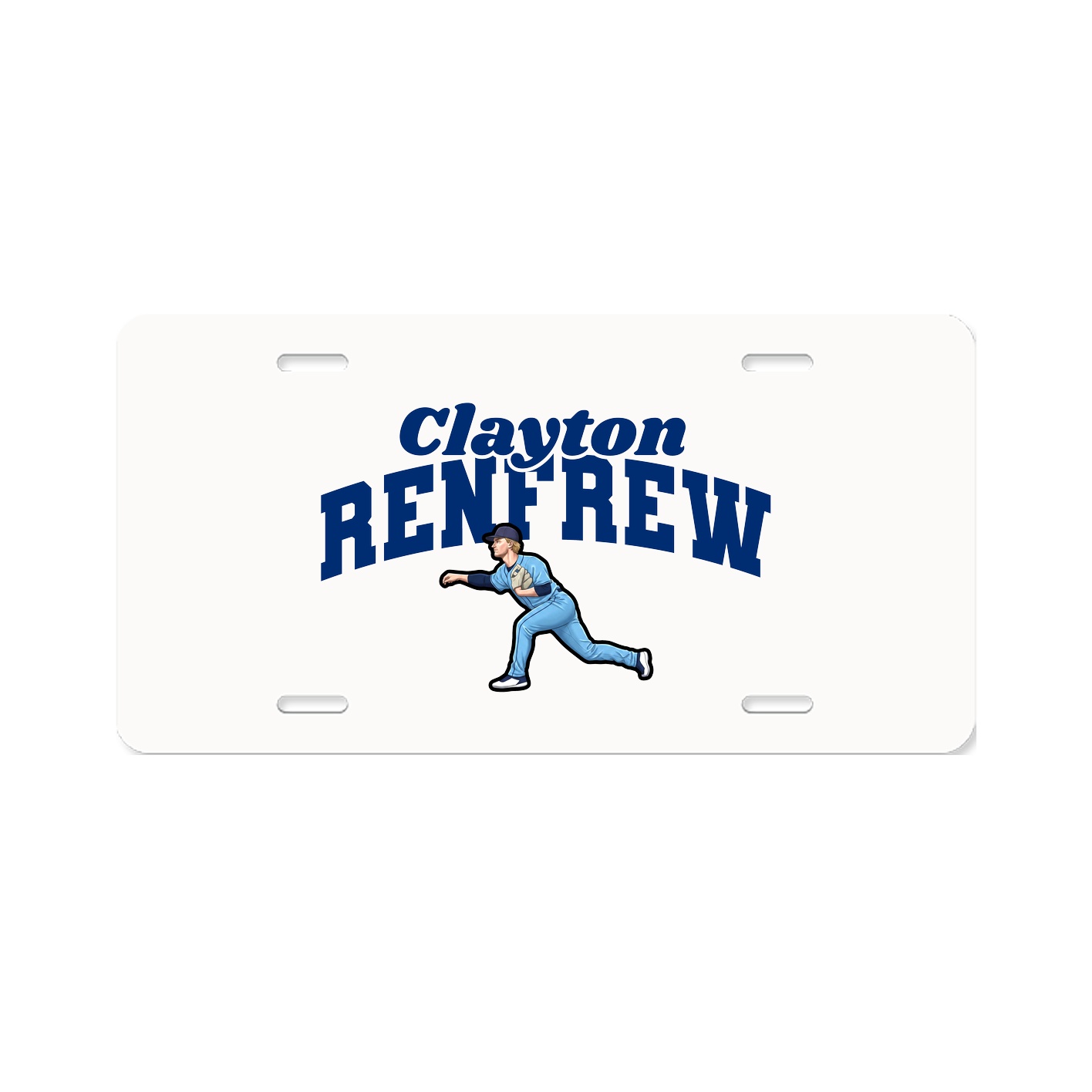 License Plate — Signature Arch in Classic