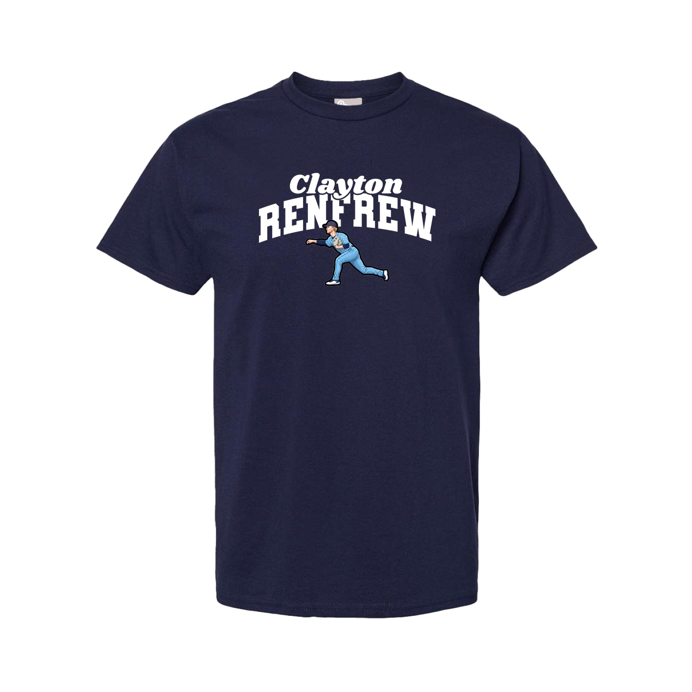 Tee — Signature Arch in Navy