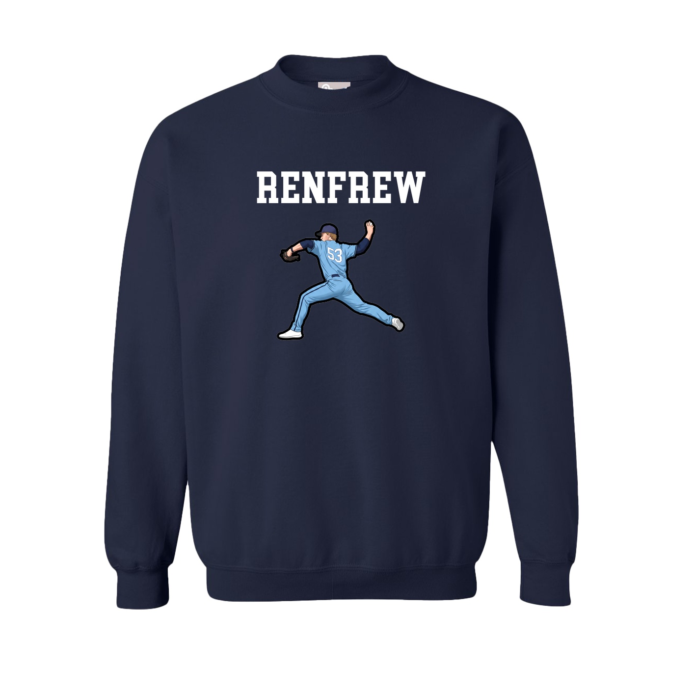 Fleece Crew — Shirsey in Navy