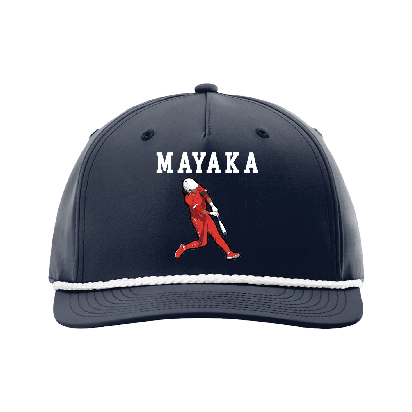 Five-Panel Classic Rope Cap — Shirsey in Navy