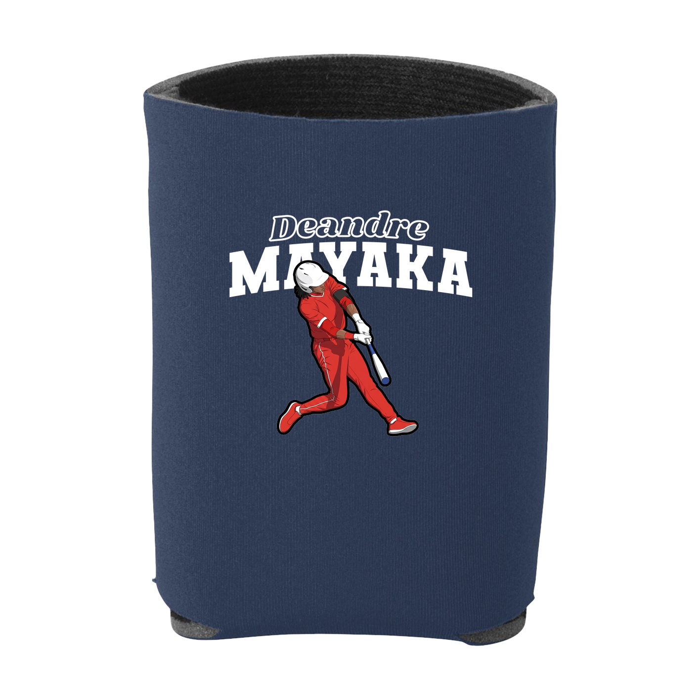 Can Holder — Name Arch in Navy