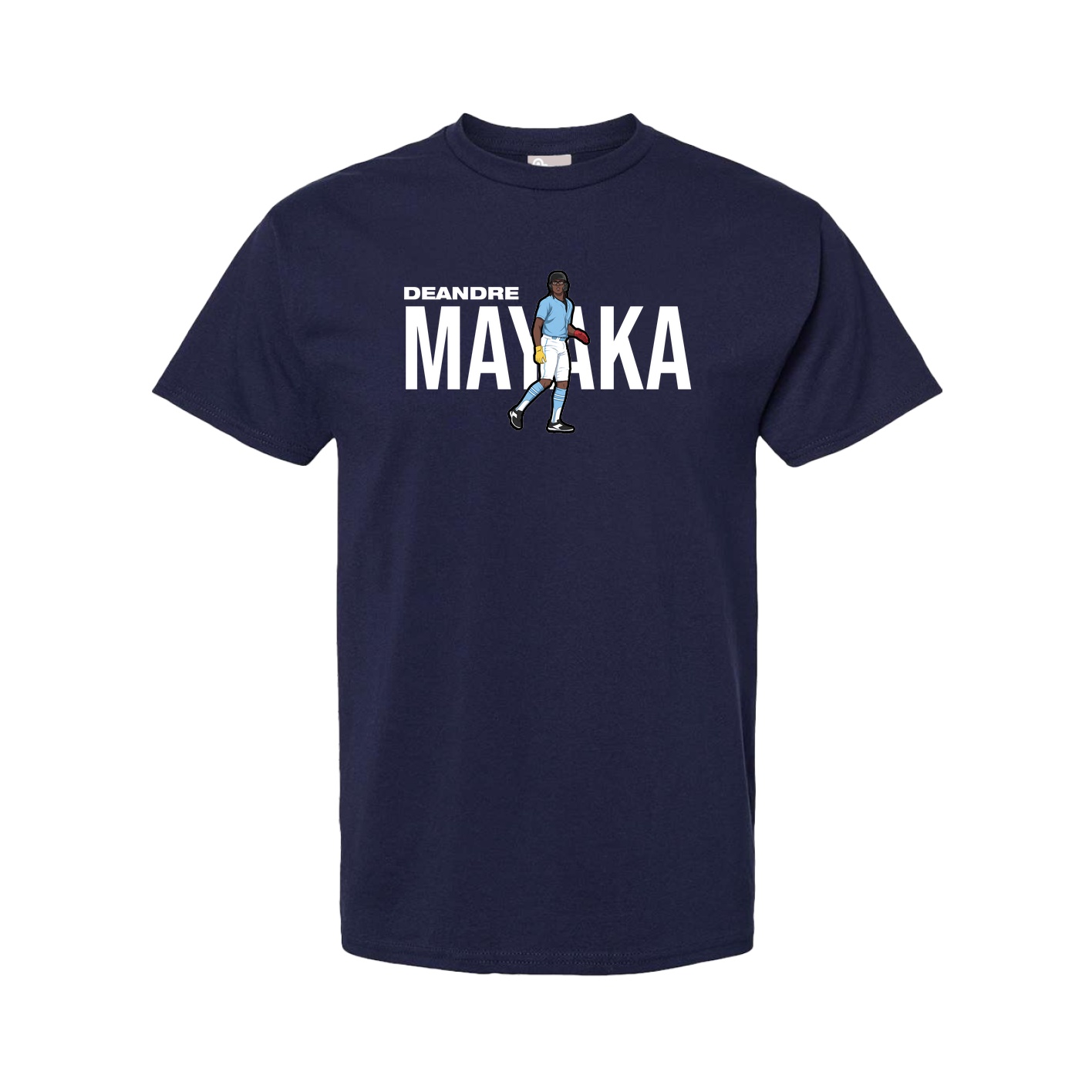 Tee — Player Name in Navy