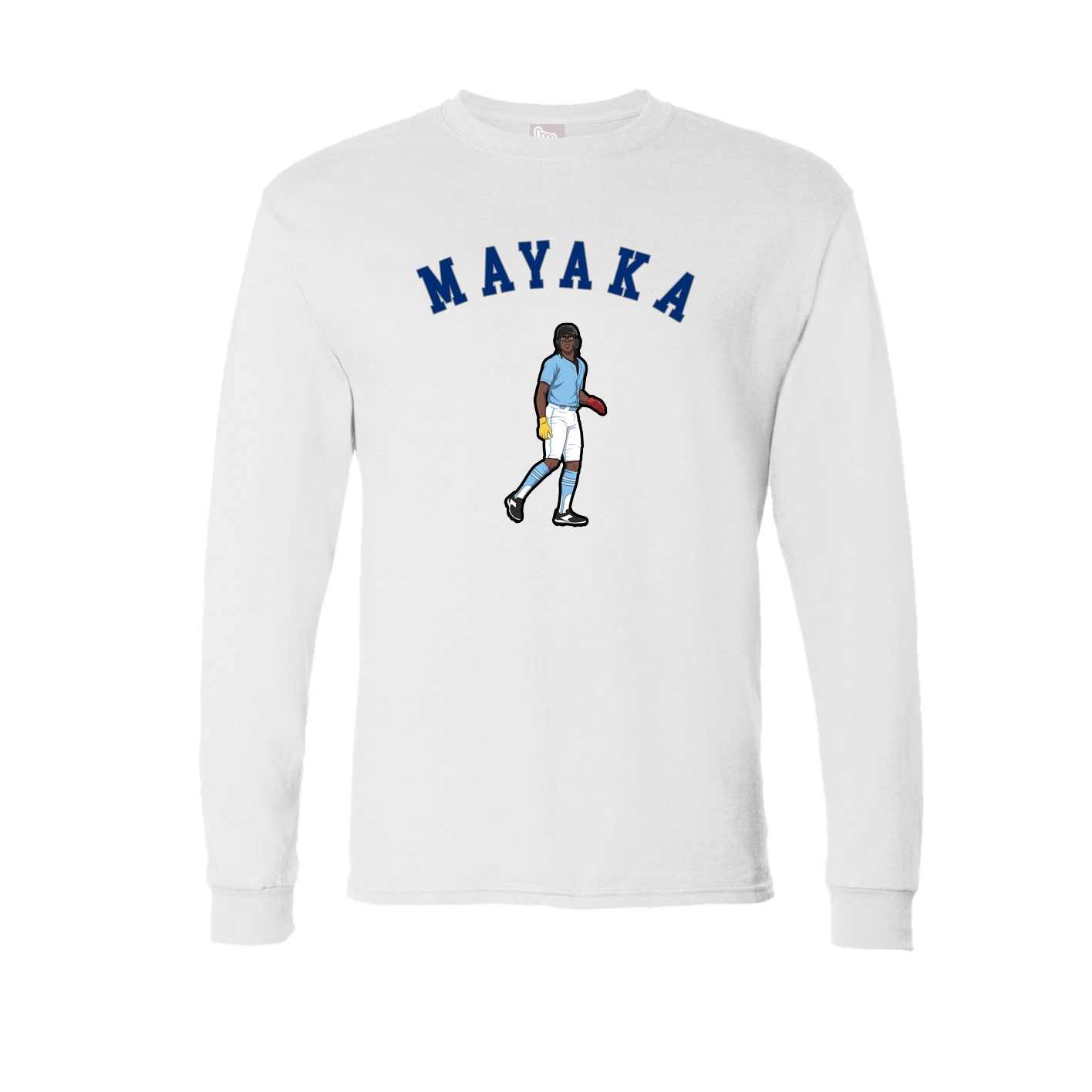 Long Sleeve Tee — Shirsey Arch in White