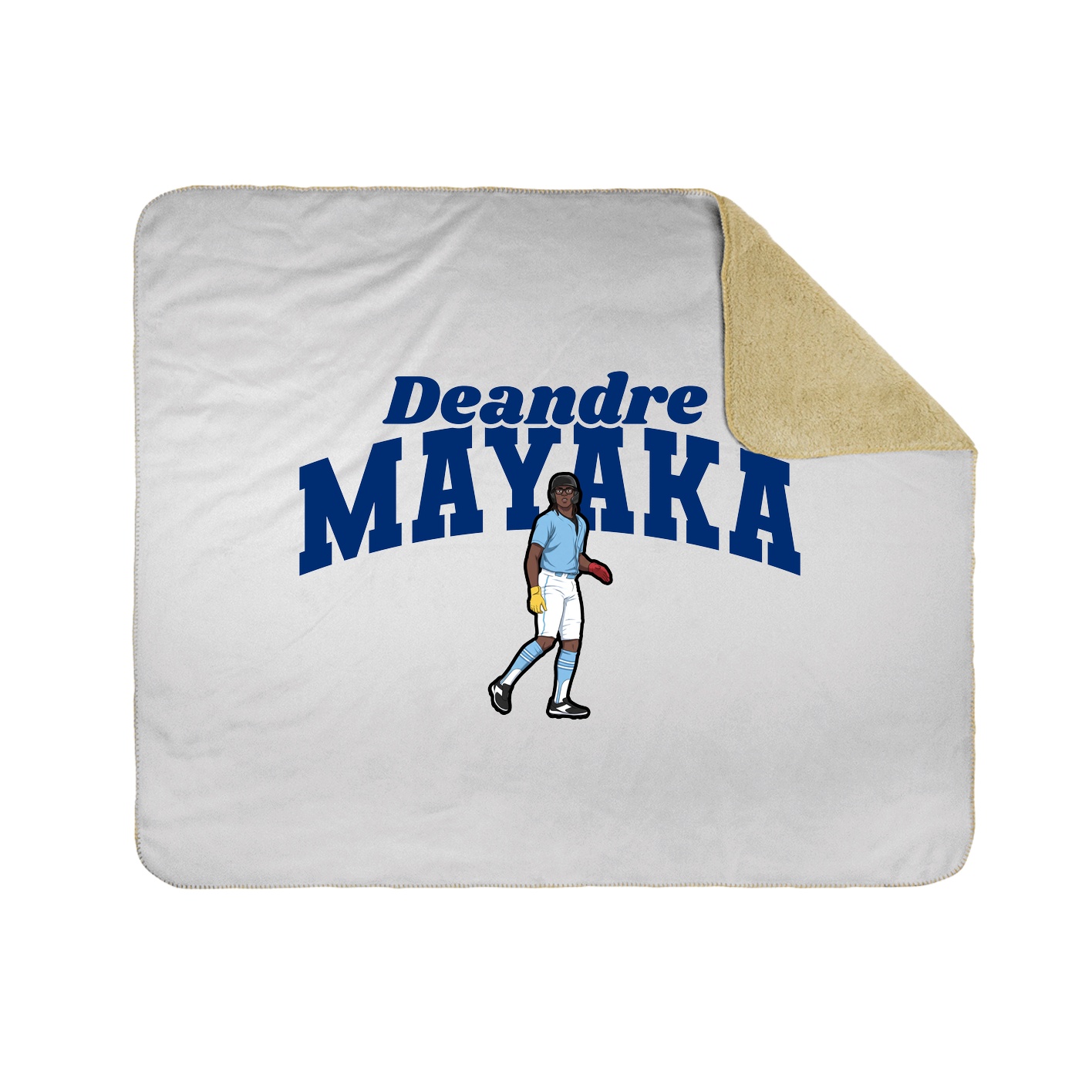 Throw Blanket — Signature Arch in White