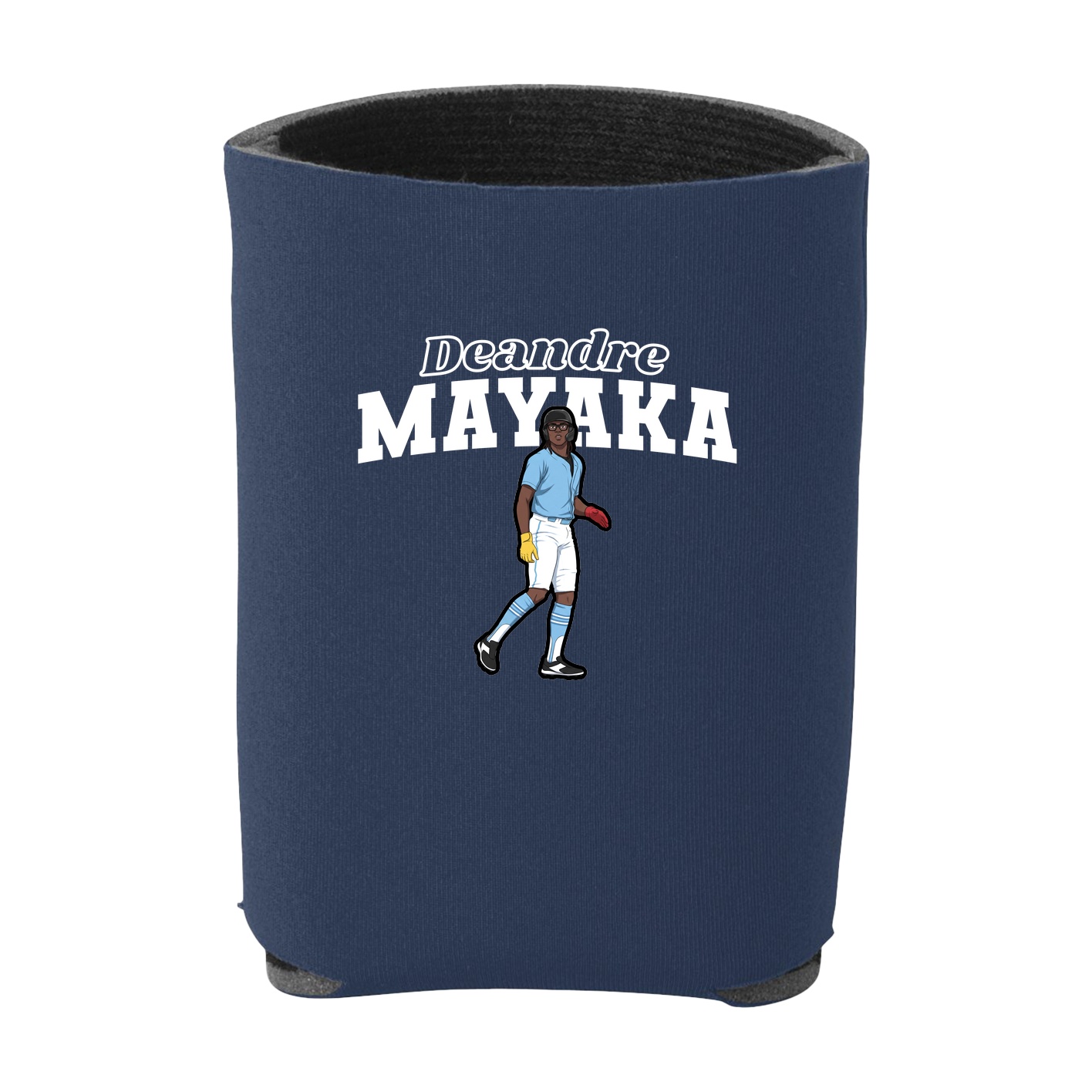 Can Holder — Name Arch in Navy