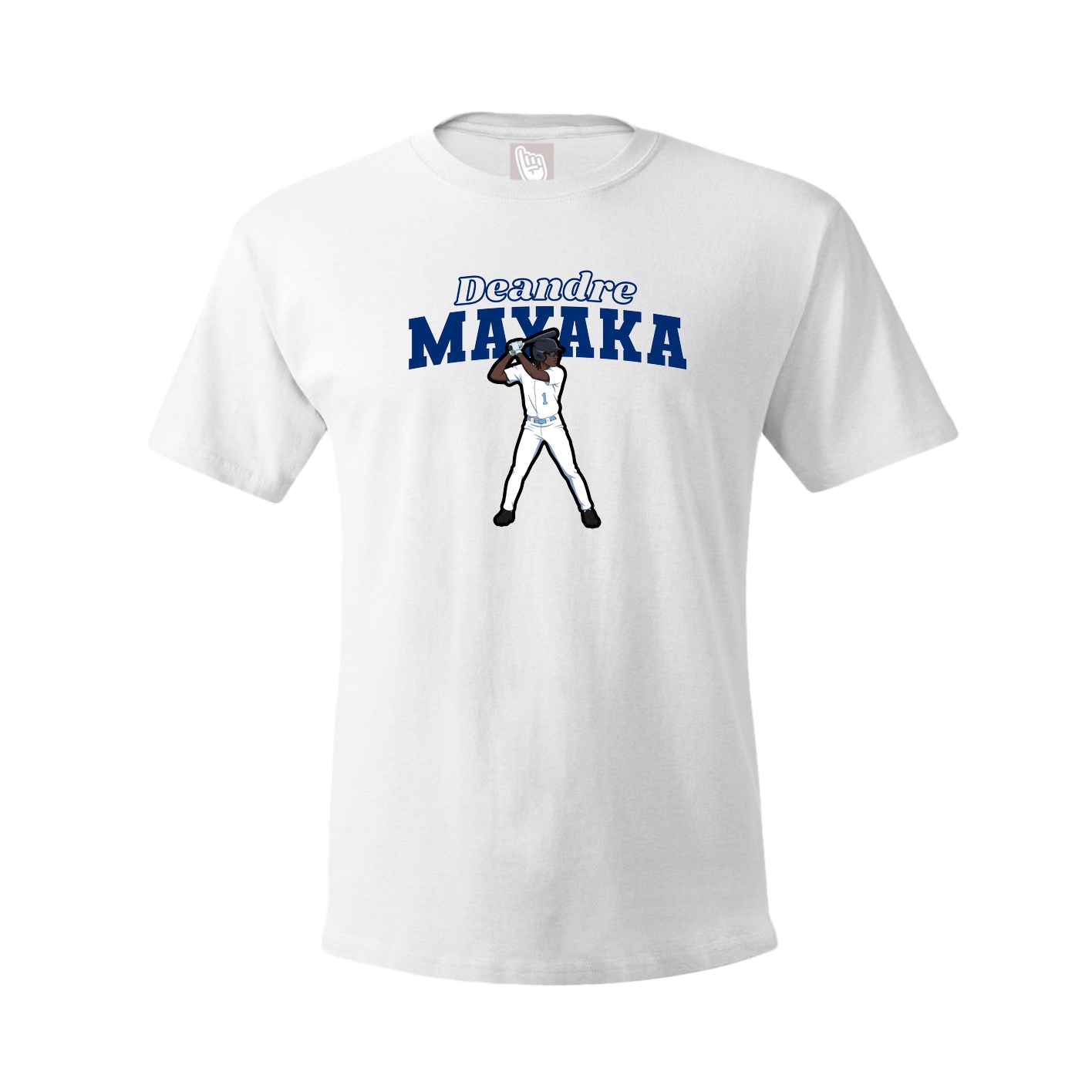 Tee — Name Arch in White