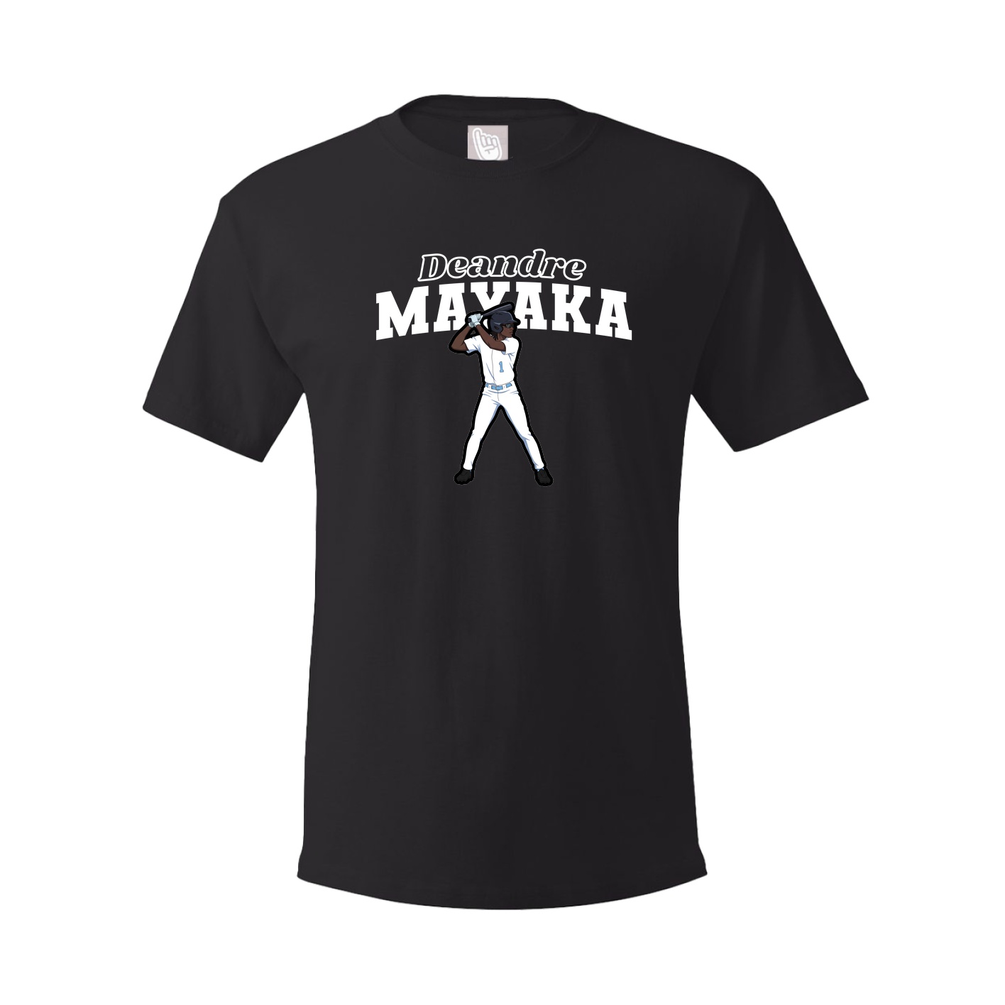 Youth Tee — Name Arch in Black