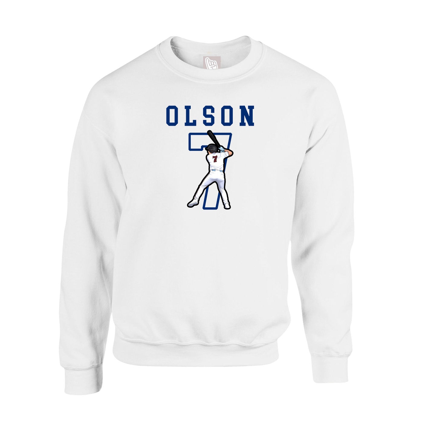 Fleece Crew — Shirsey in White