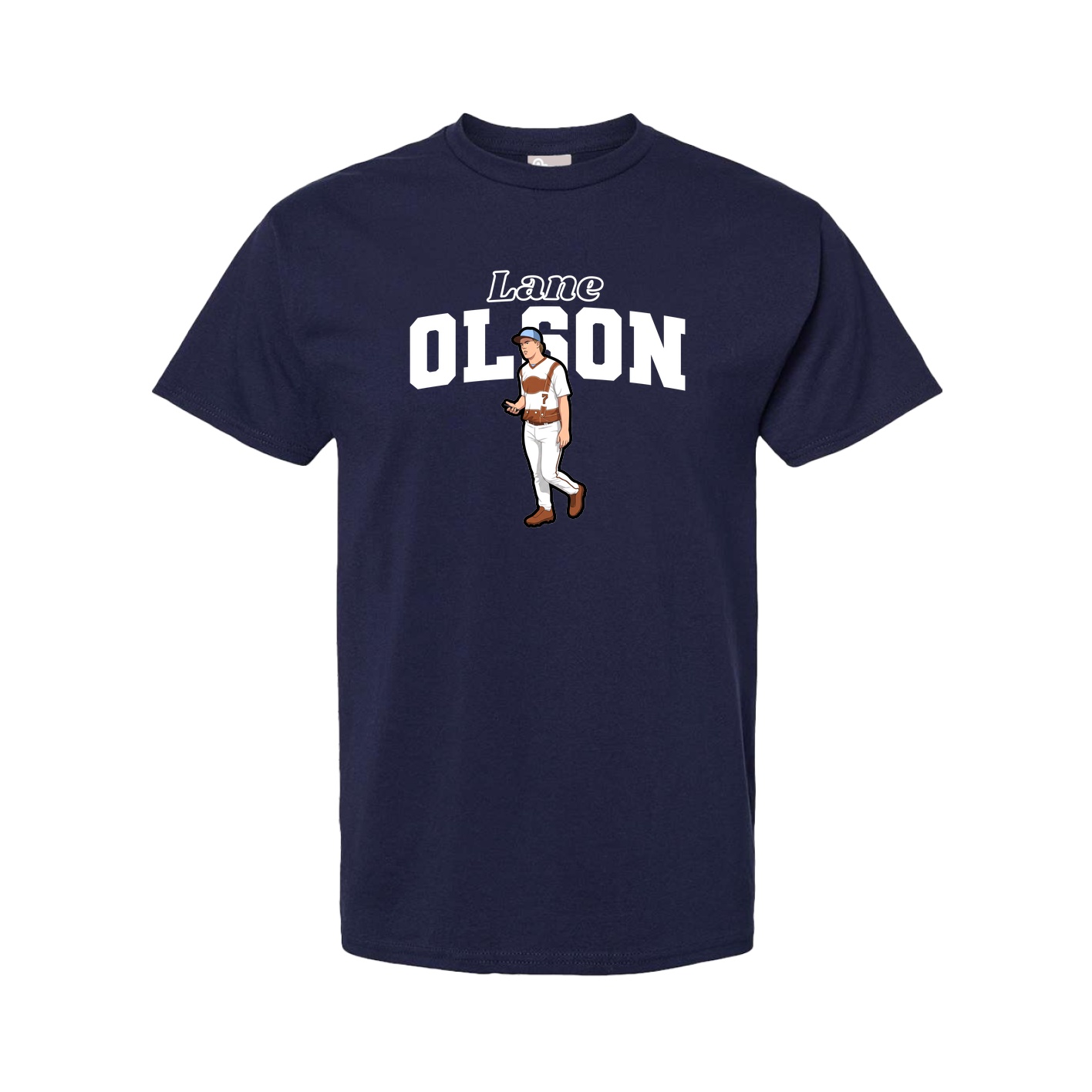Tee — Name Arch in Navy