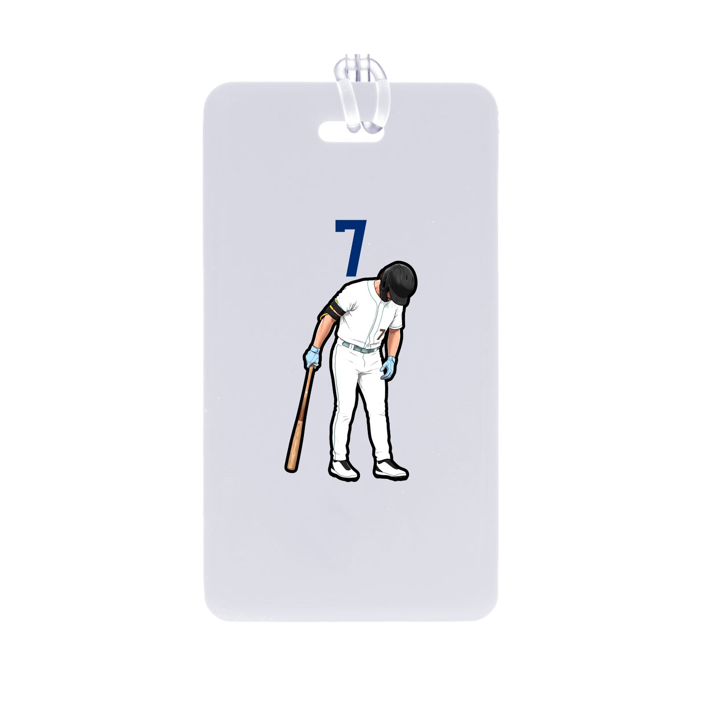 Bag Tag — Number Top in Classic
