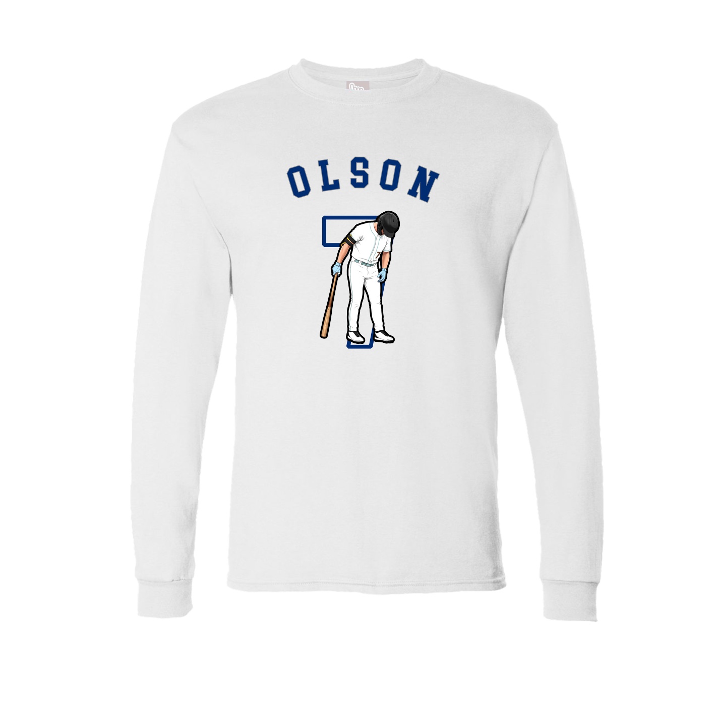 Long Sleeve Tee — Shirsey Arch in White