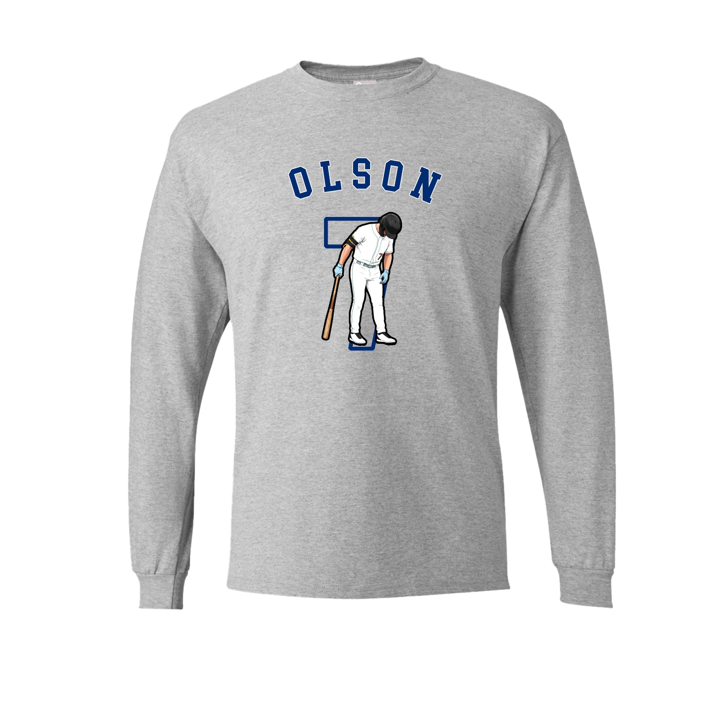 Long Sleeve Tee — Shirsey Arch in Grey