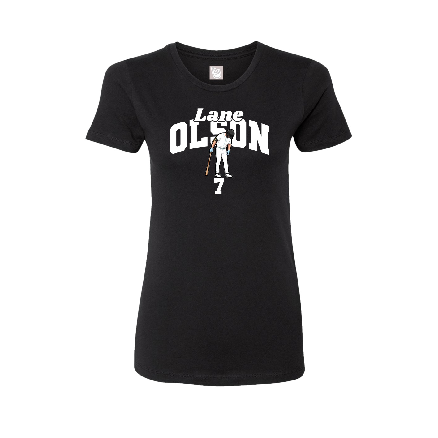 Womens Tee — Signature Arch in Black