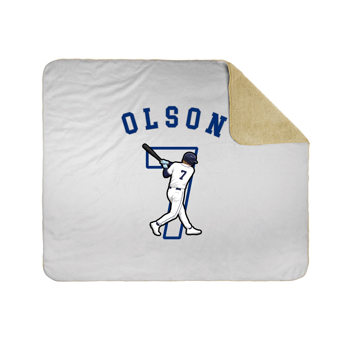 Throw Blanket — Shirsey Arch in White