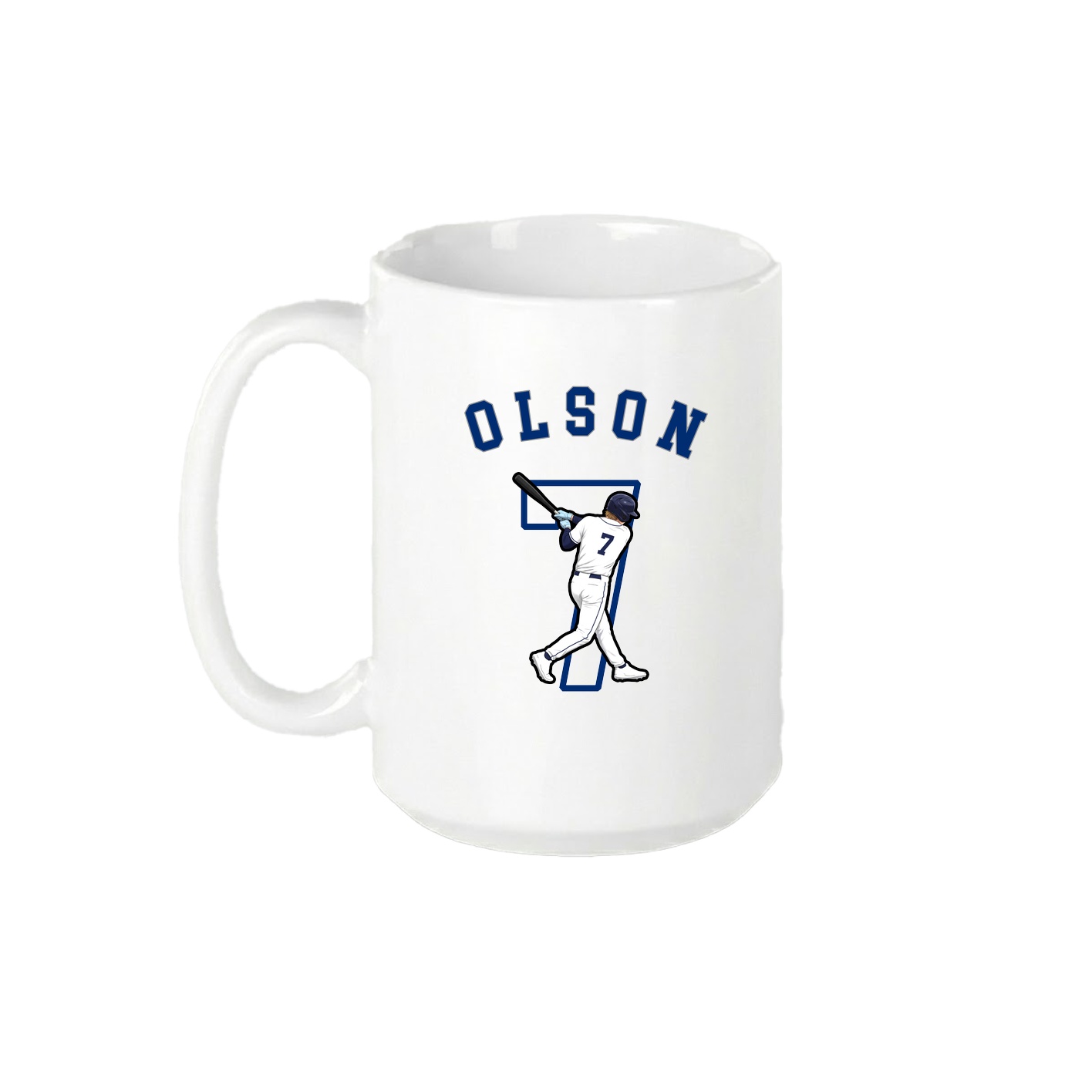 15oz Coffee Mug — Shirsey Arch in White