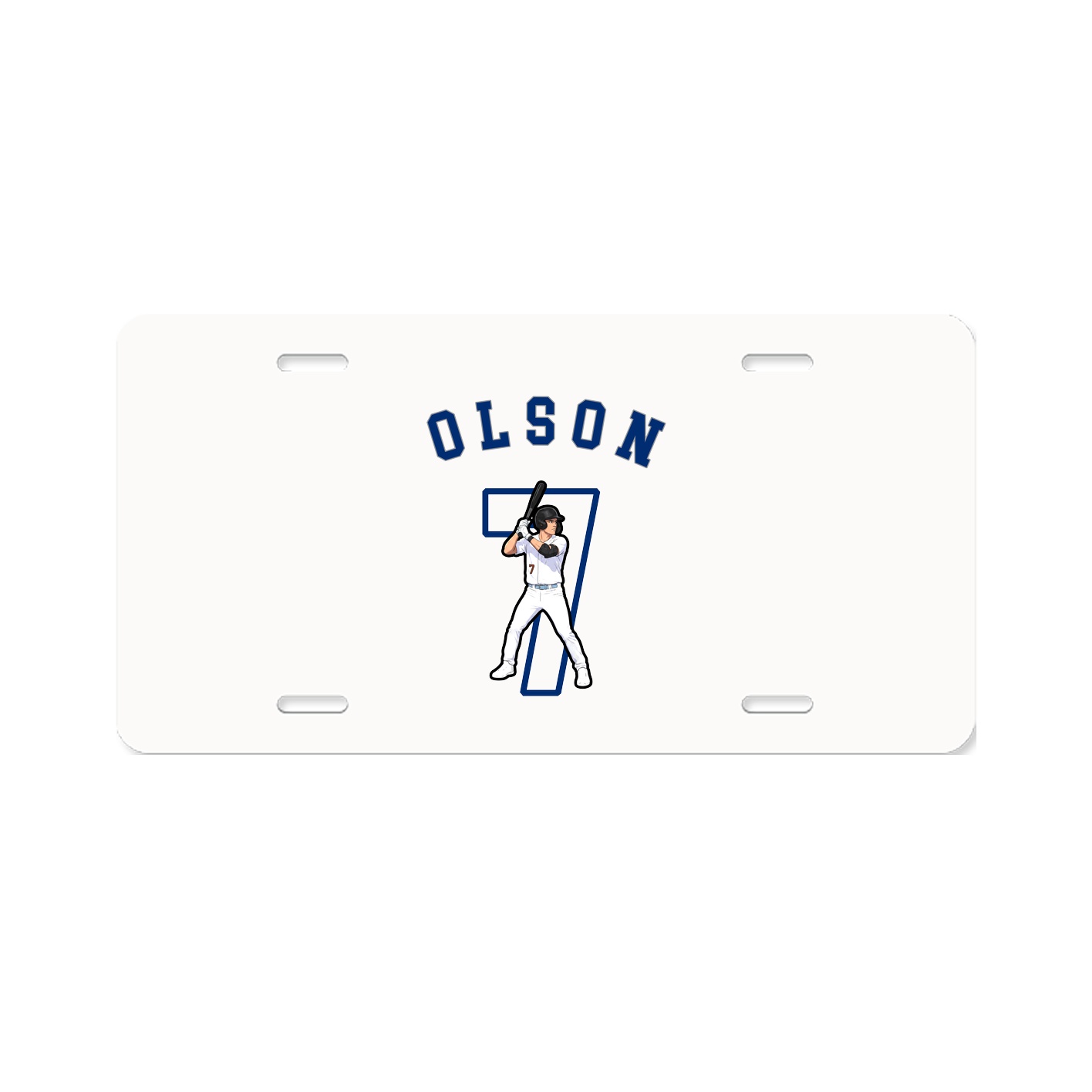 License Plate — Shirsey Arch in Classic