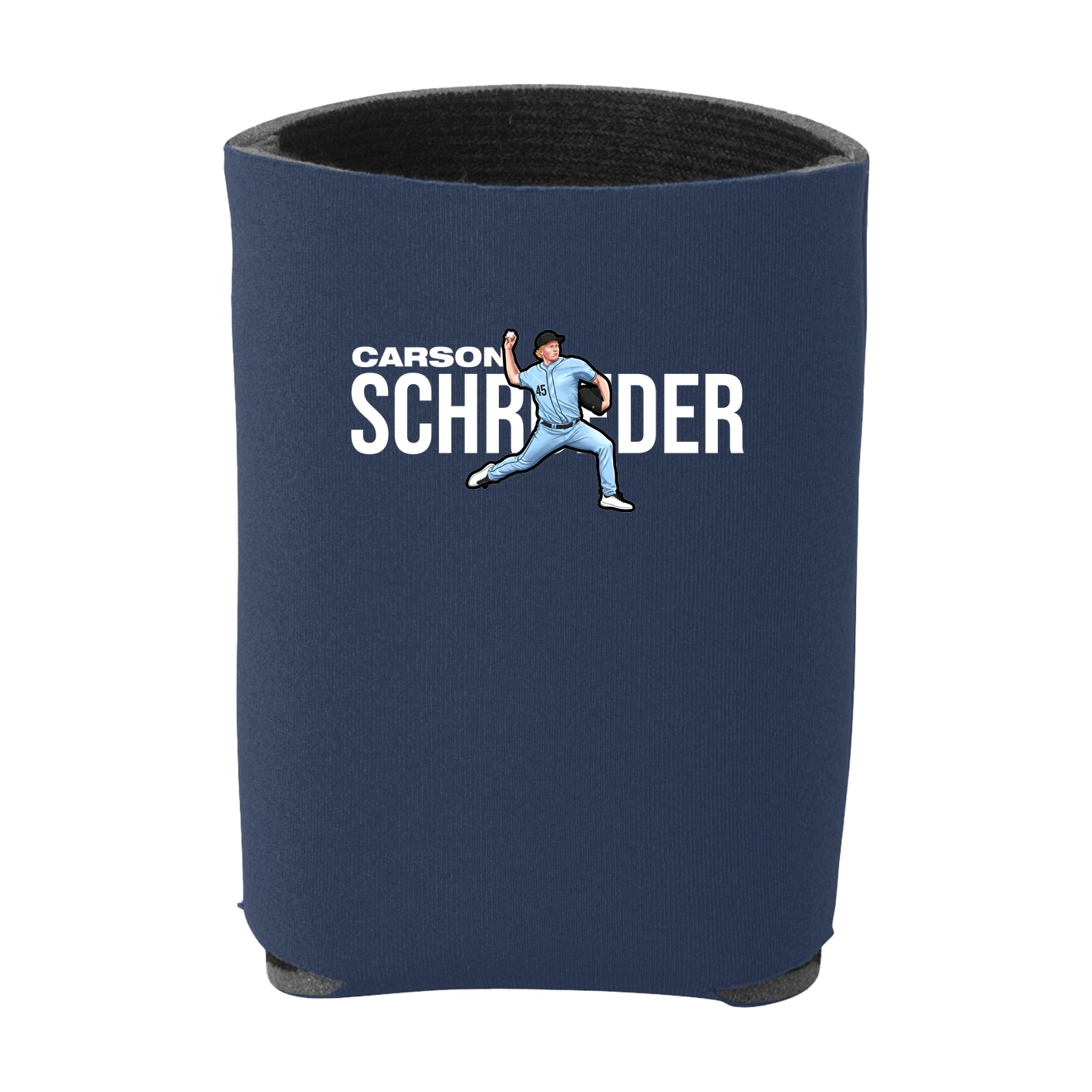 Can Holder — Player Name in Navy