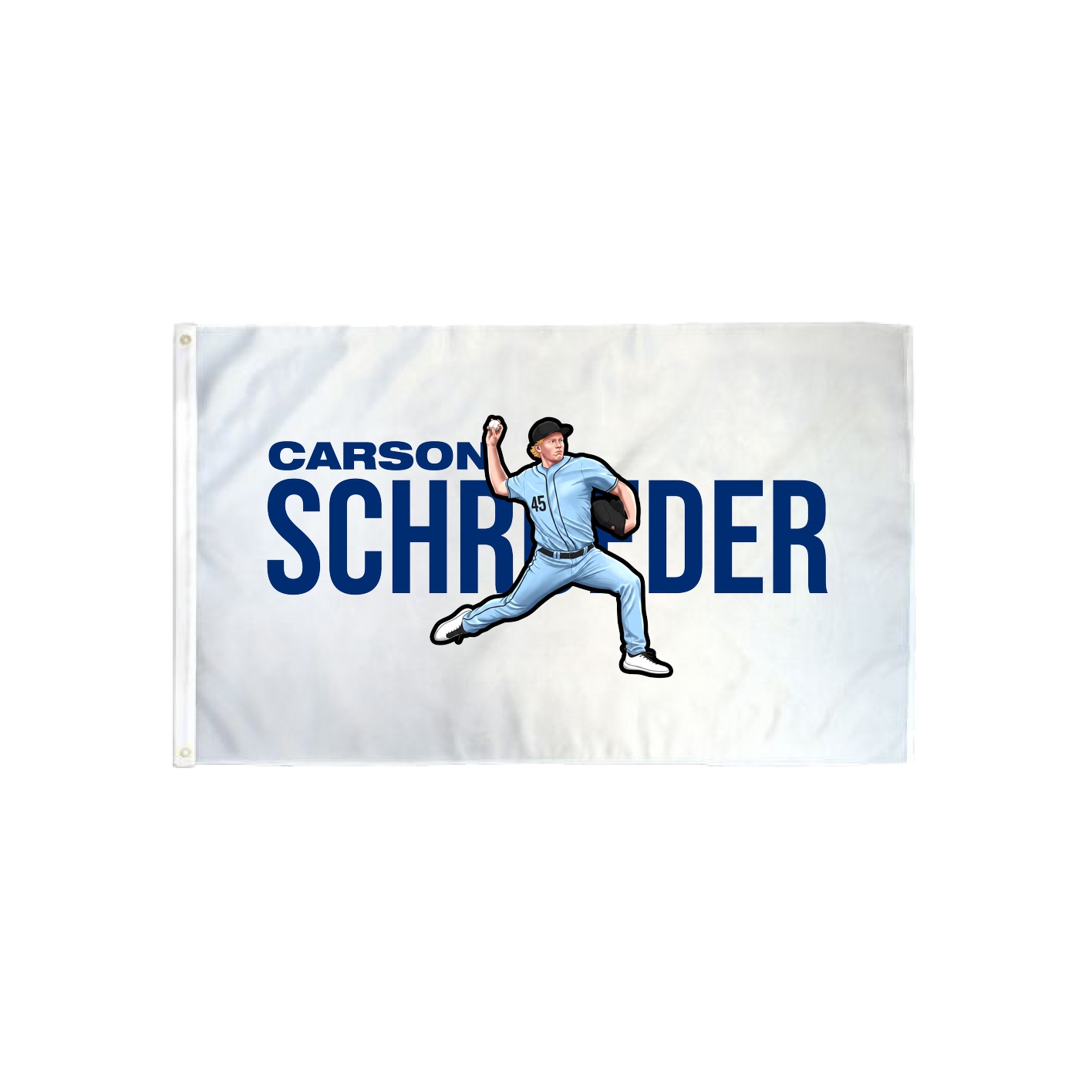3x5 Flag — Player Name in Classic