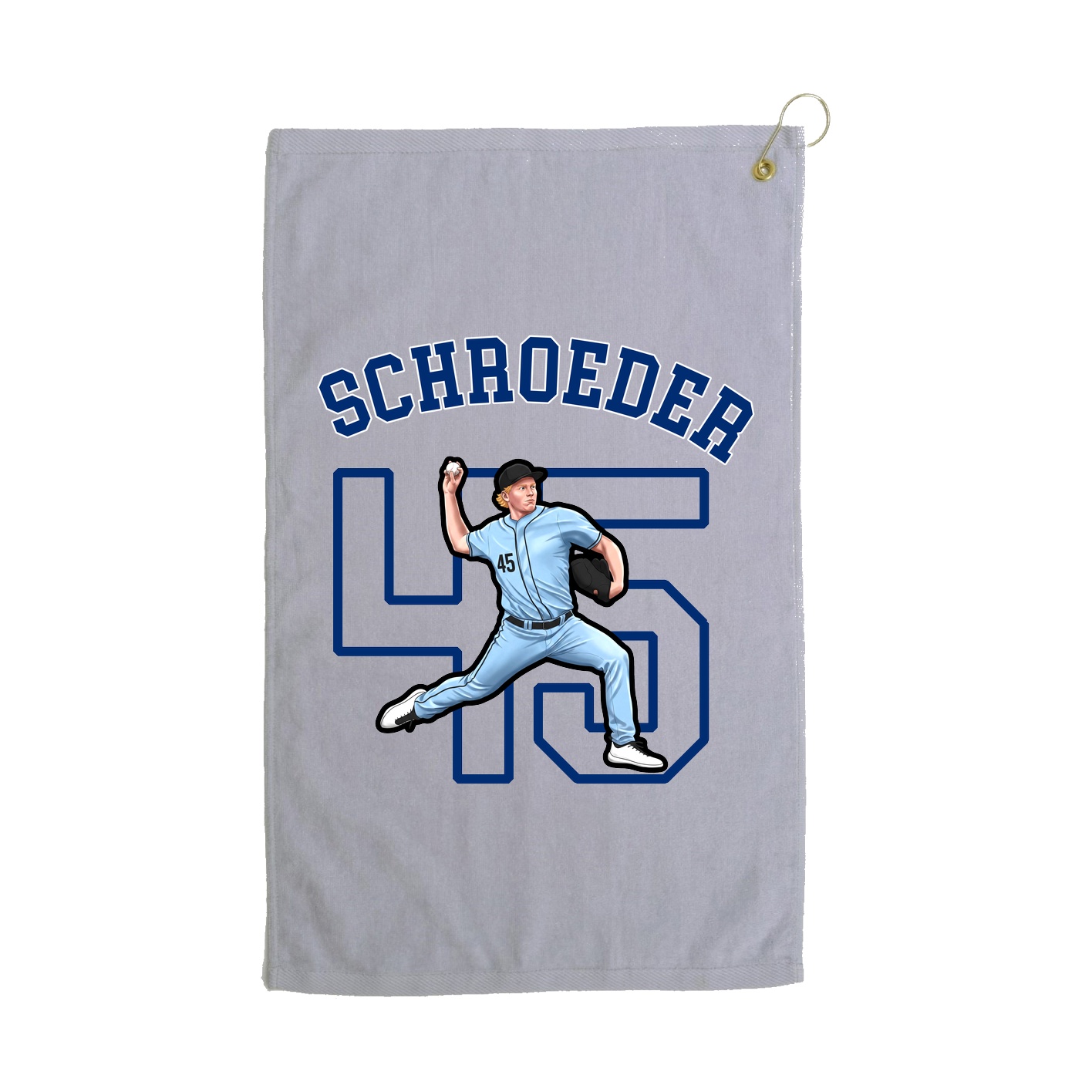Golf Towel — Shirsey Arch in Grey