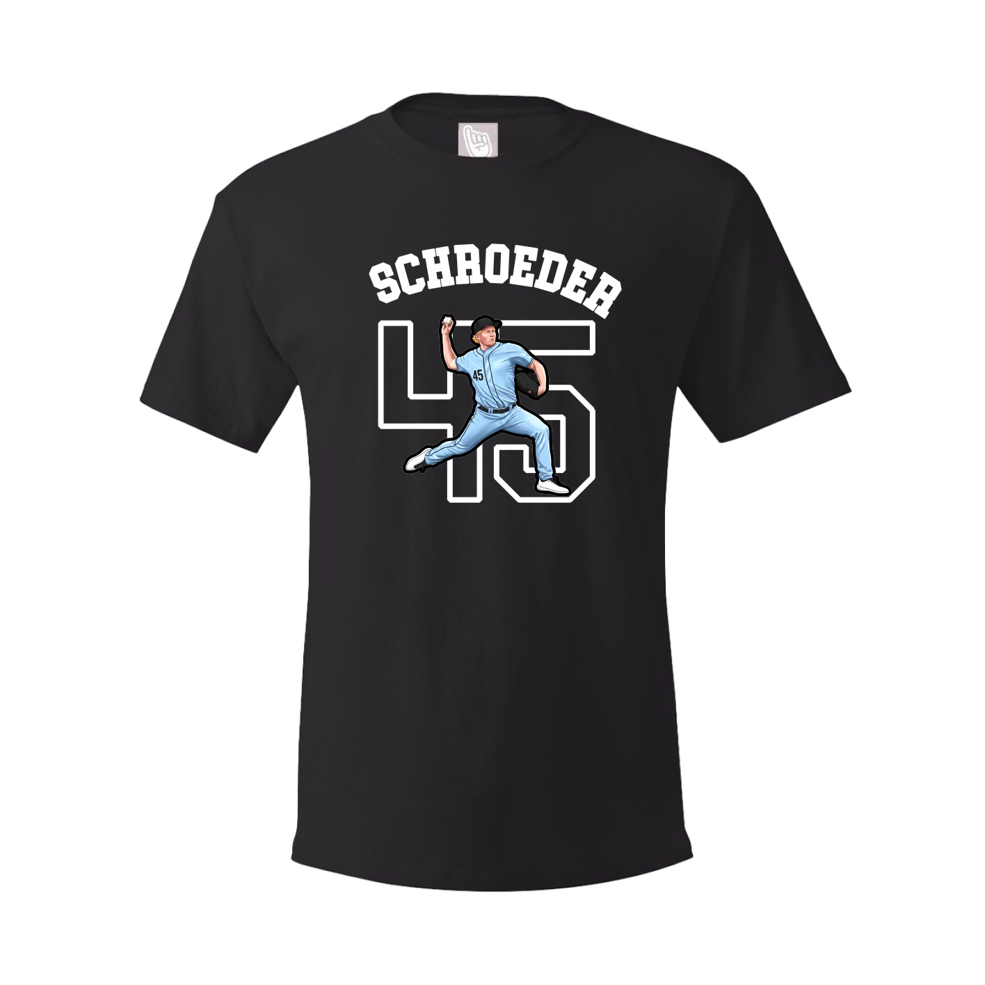 Youth Tee — Shirsey Arch in Black
