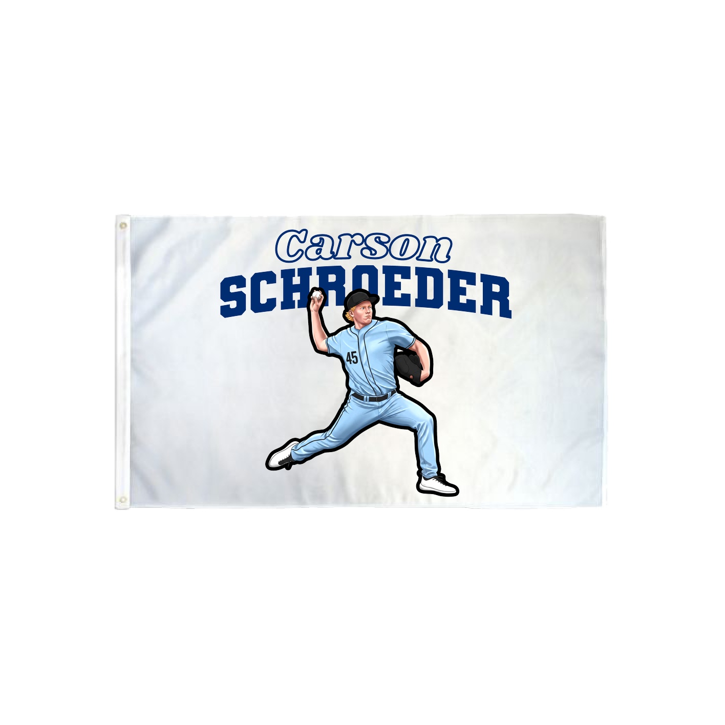 3x5 Flag — Name Arch in Classic