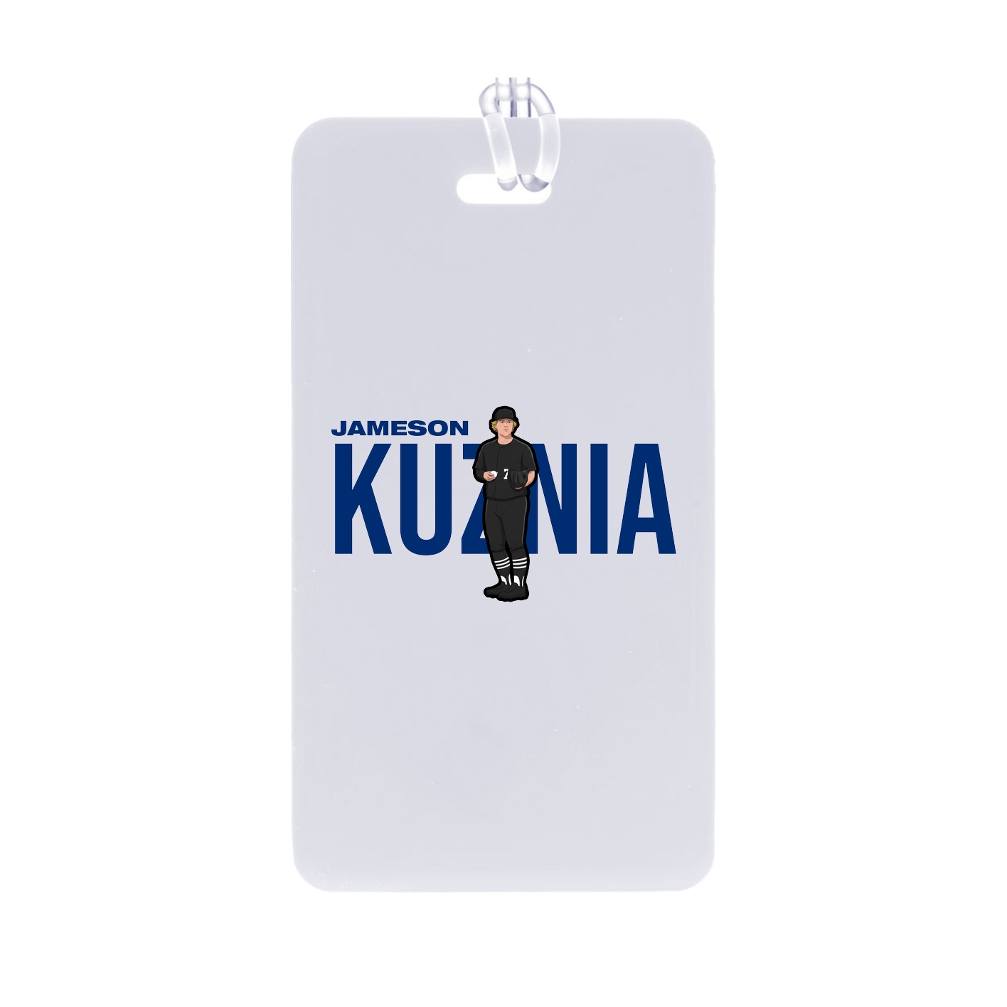 Bag Tag — Player Name in Classic