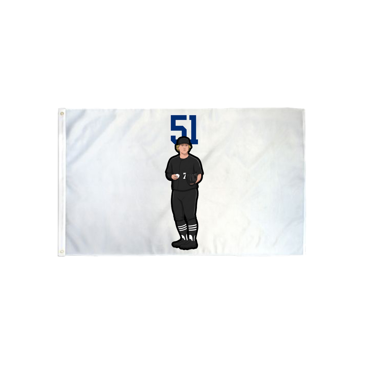 3x5 Flag — Number Top in Classic