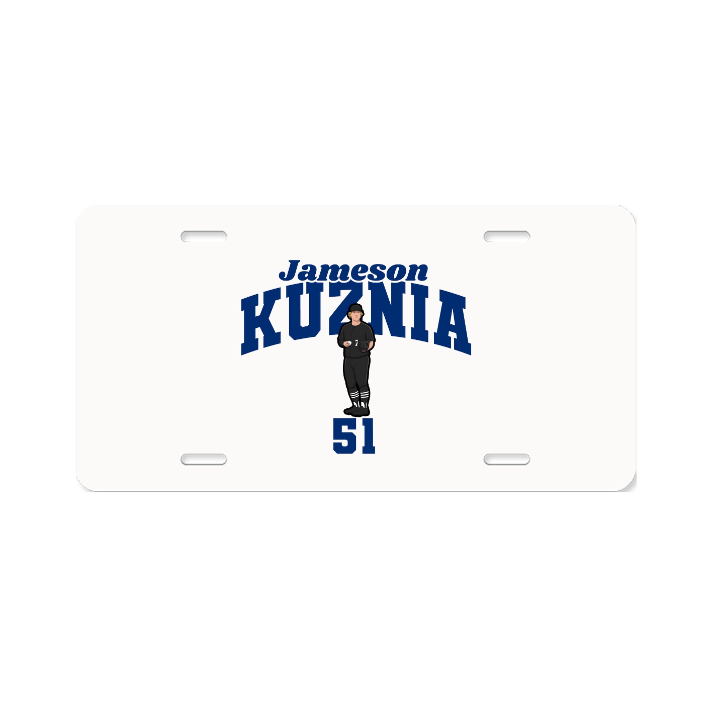 License Plate — Signature Arch in Classic