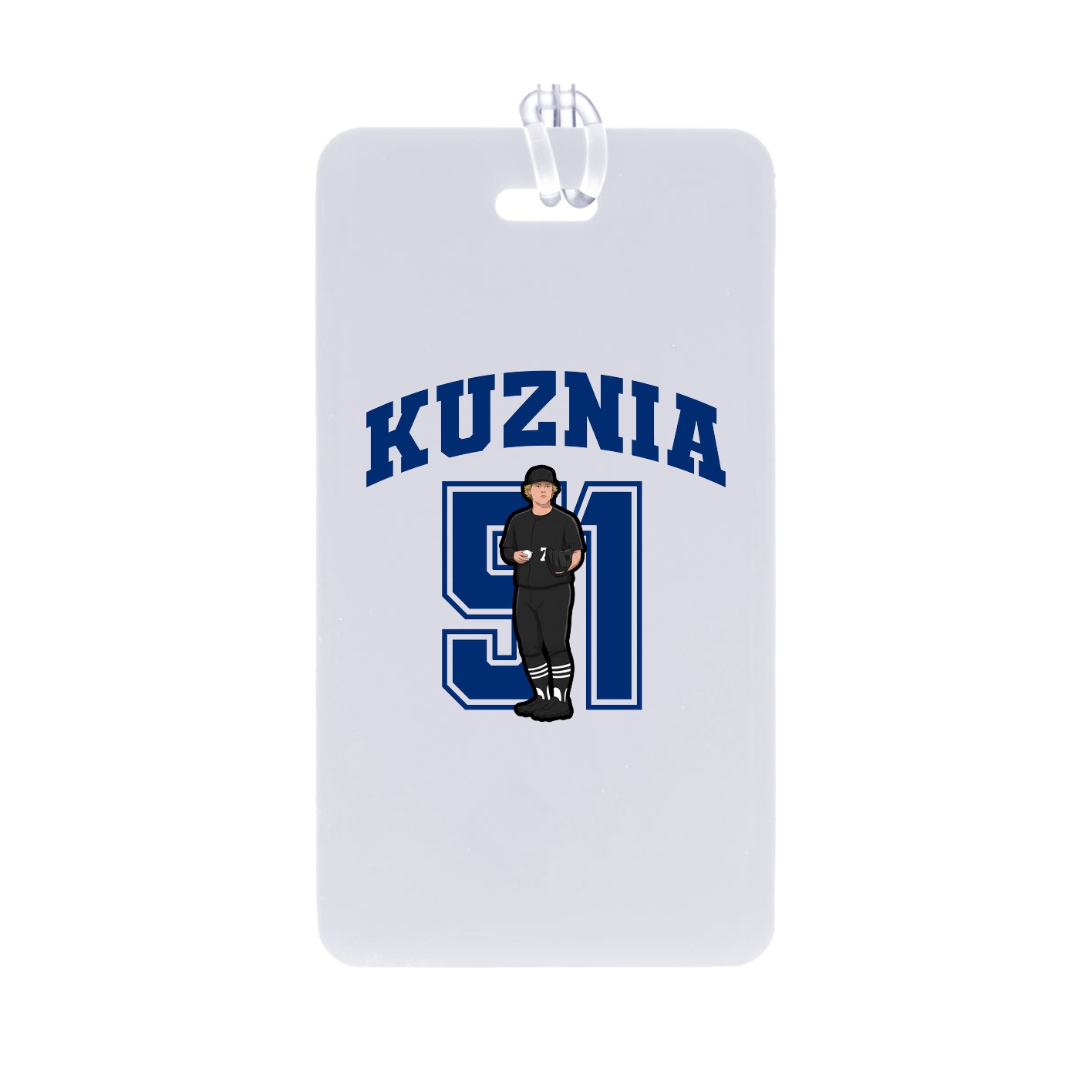 Bag Tag — Number in Classic